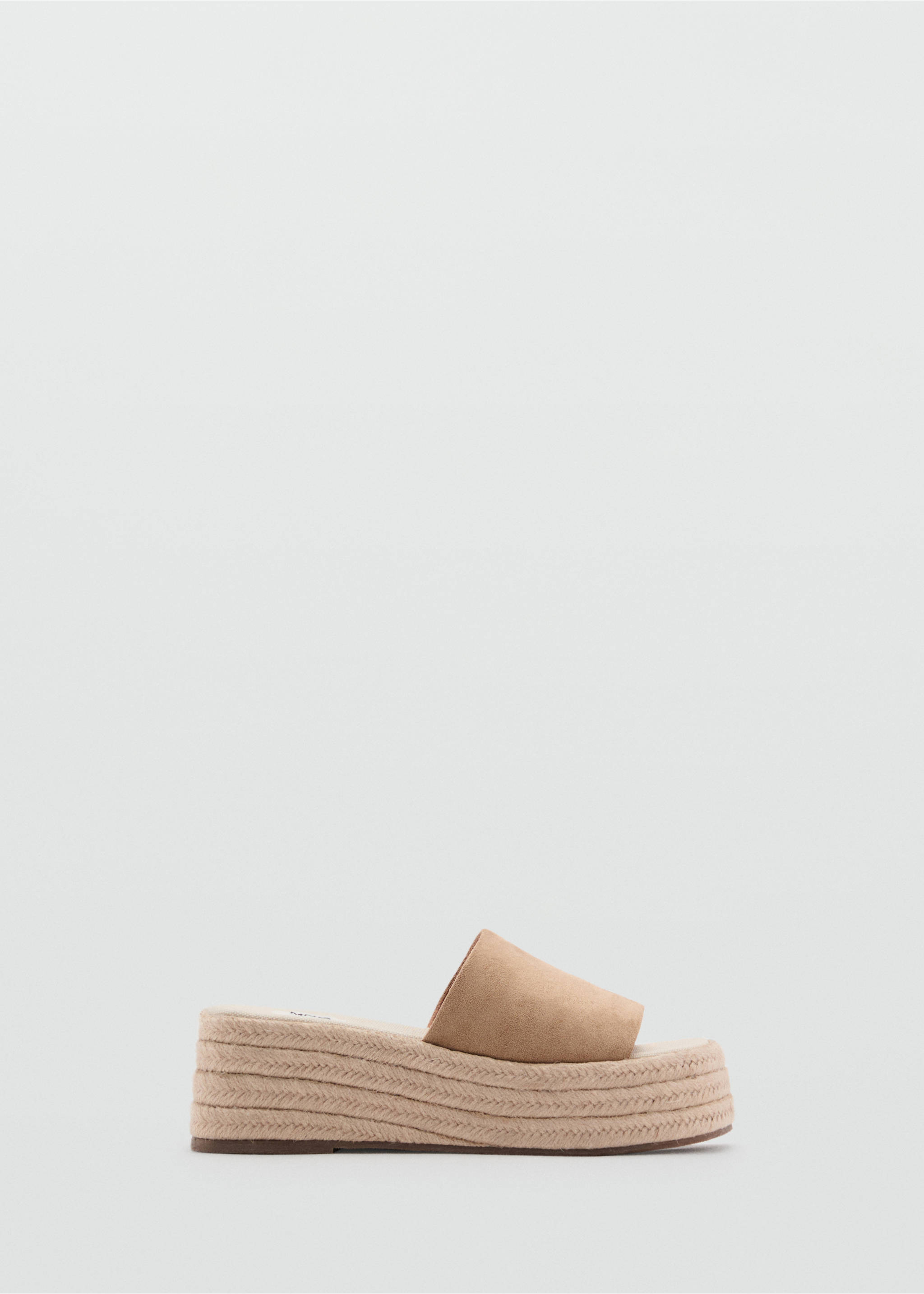 Platform sandals - Article without model, Medium Brown. Ref: 87006372-00.