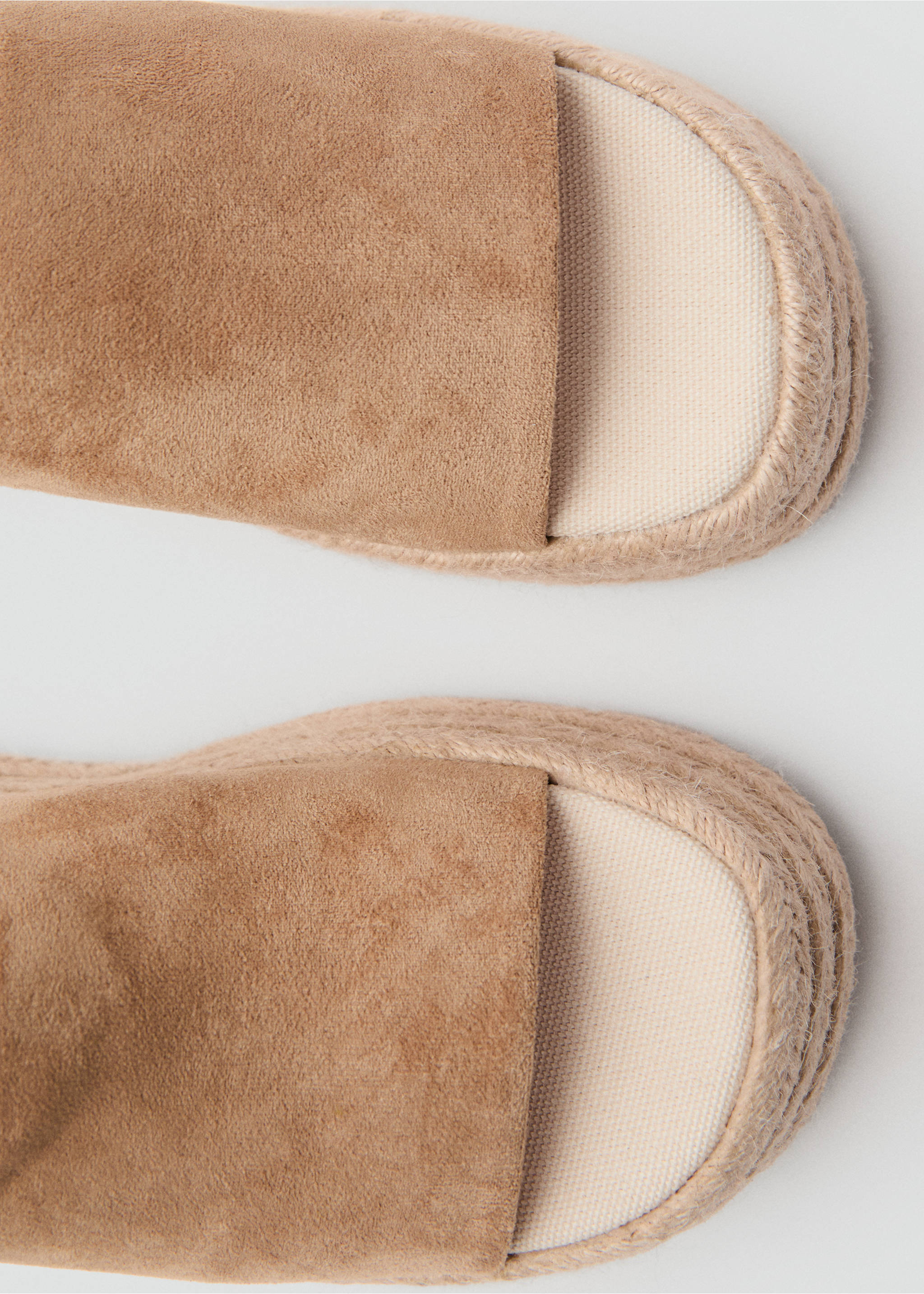 Platform sandals - Details of the article 3, Medium Brown. Ref: 87006372-00.