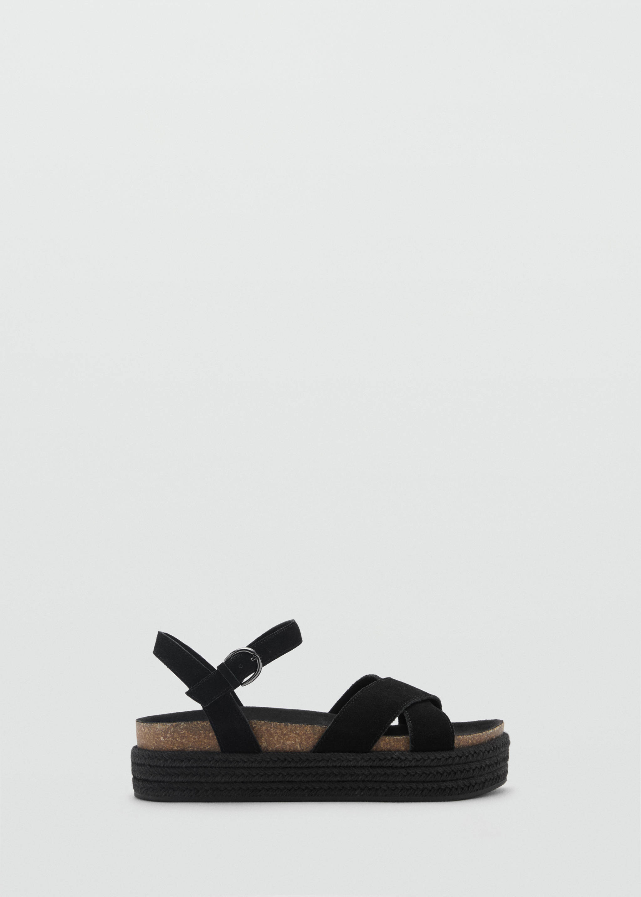 Platform leather sandals - Article without model
