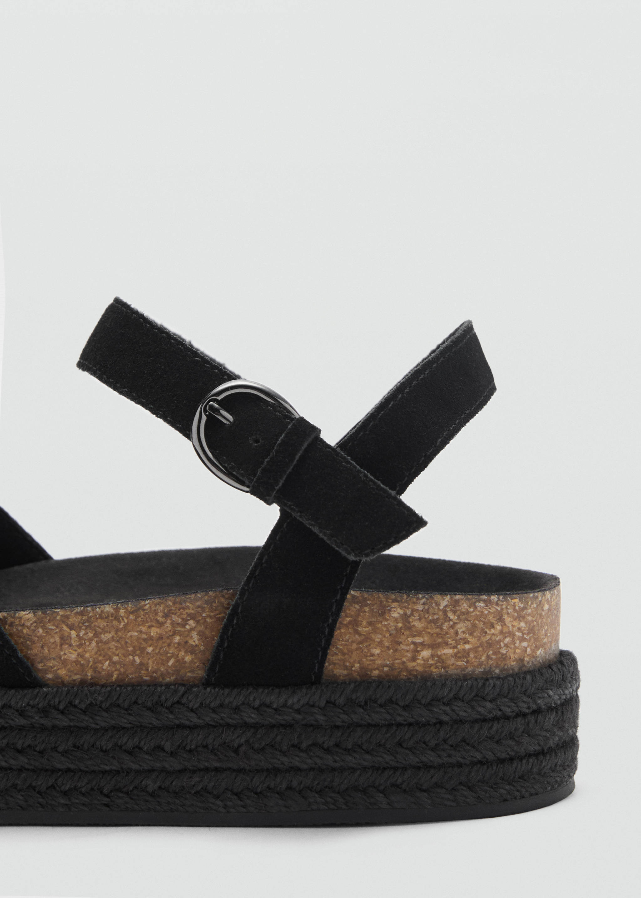 Platform leather sandals - Details of the article 1