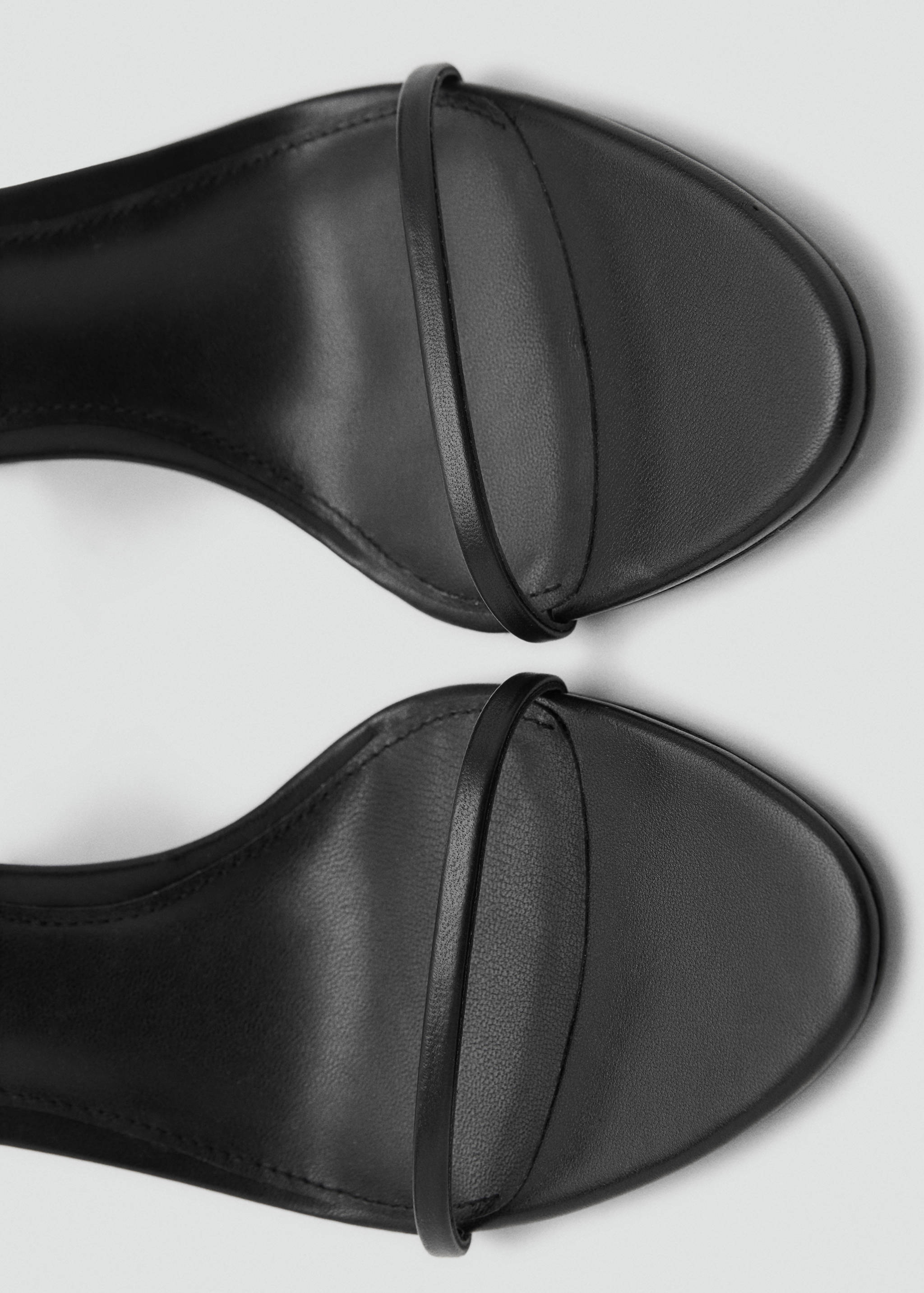 Heel leather sandals - Details of the article 3