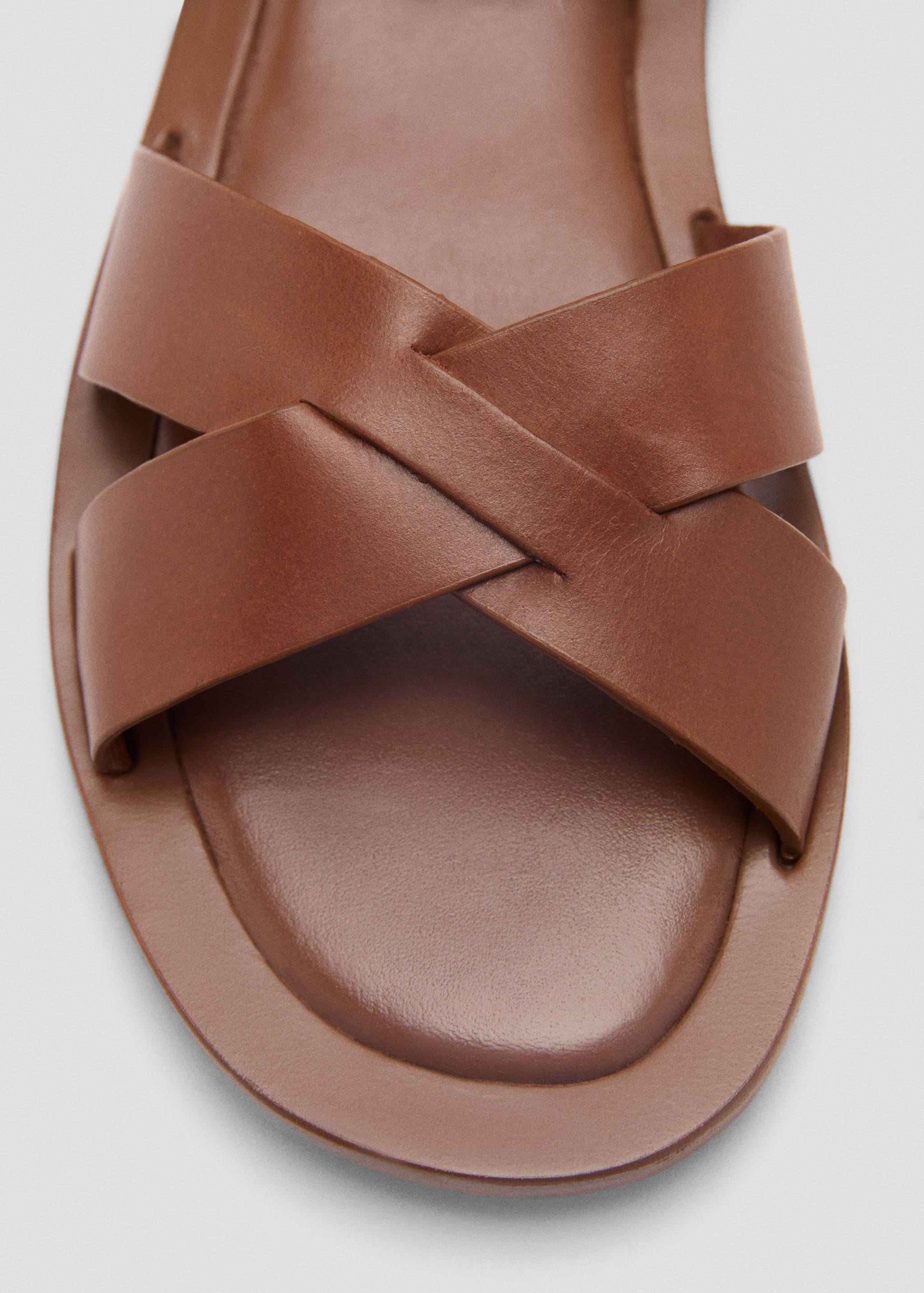 Ledersandalen mit Schnallenriemen - Detail des Artikels 2