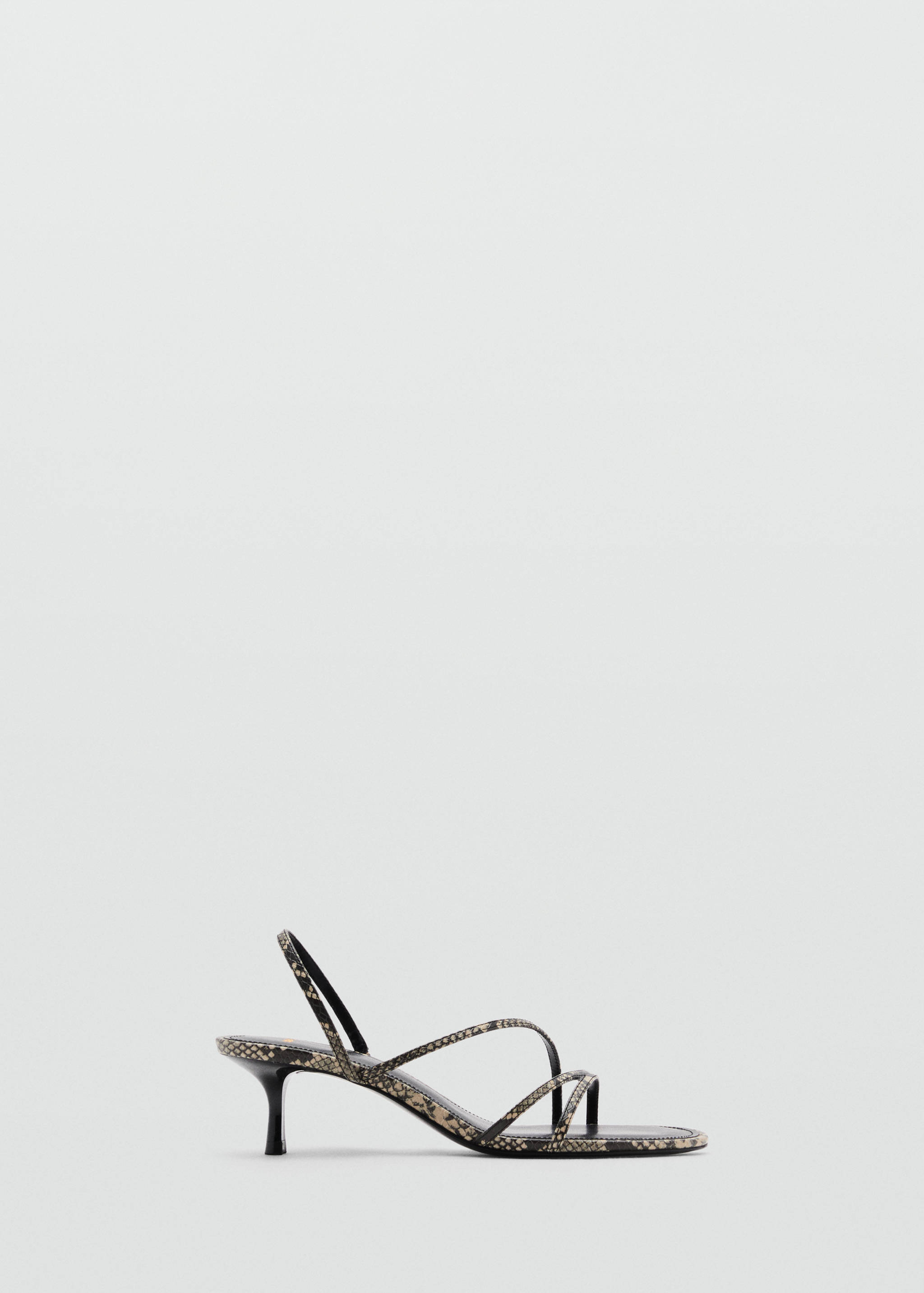 Strappy heeled sandals - Article without model