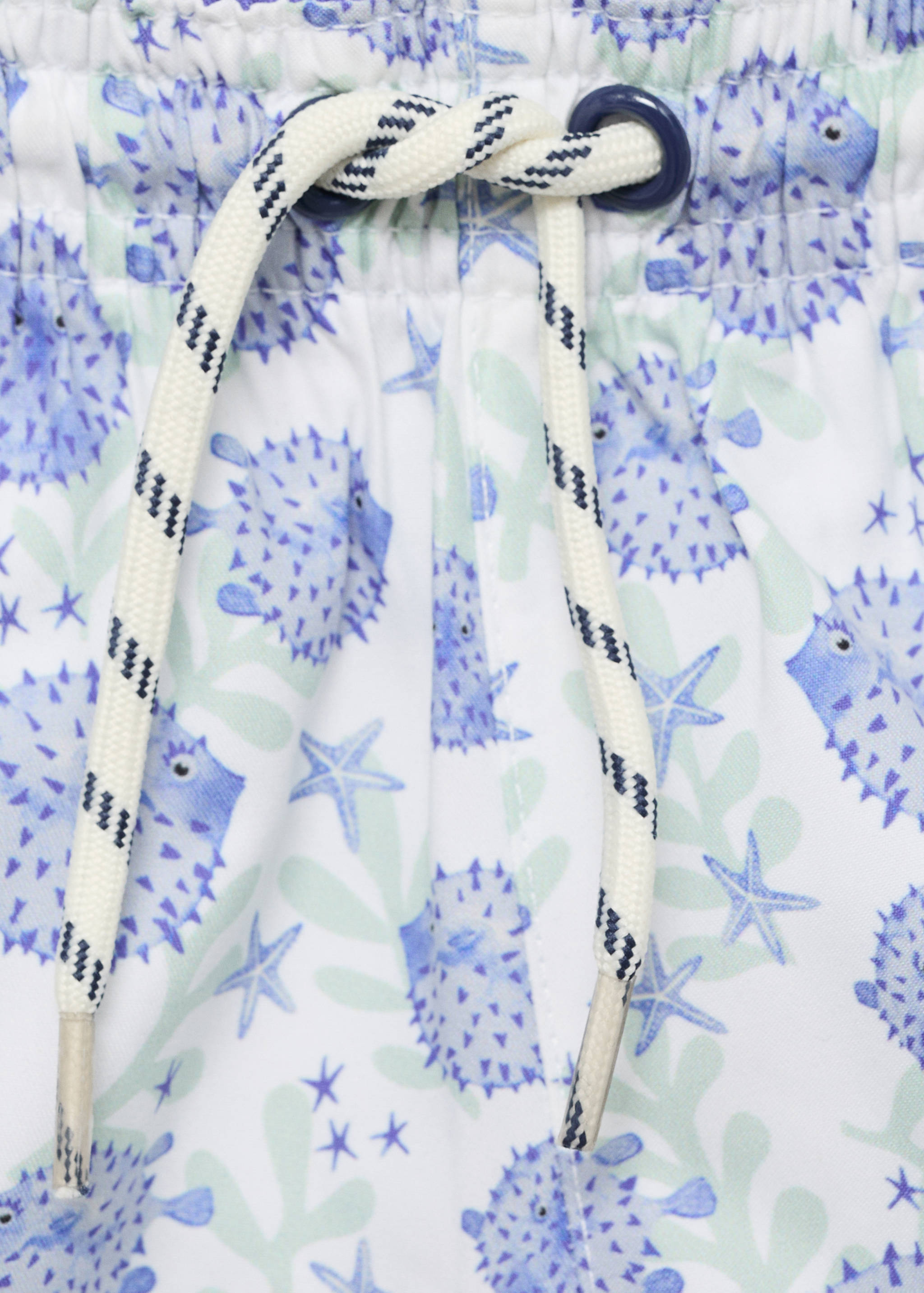 Marine-print swimsuit - Details of the article 8