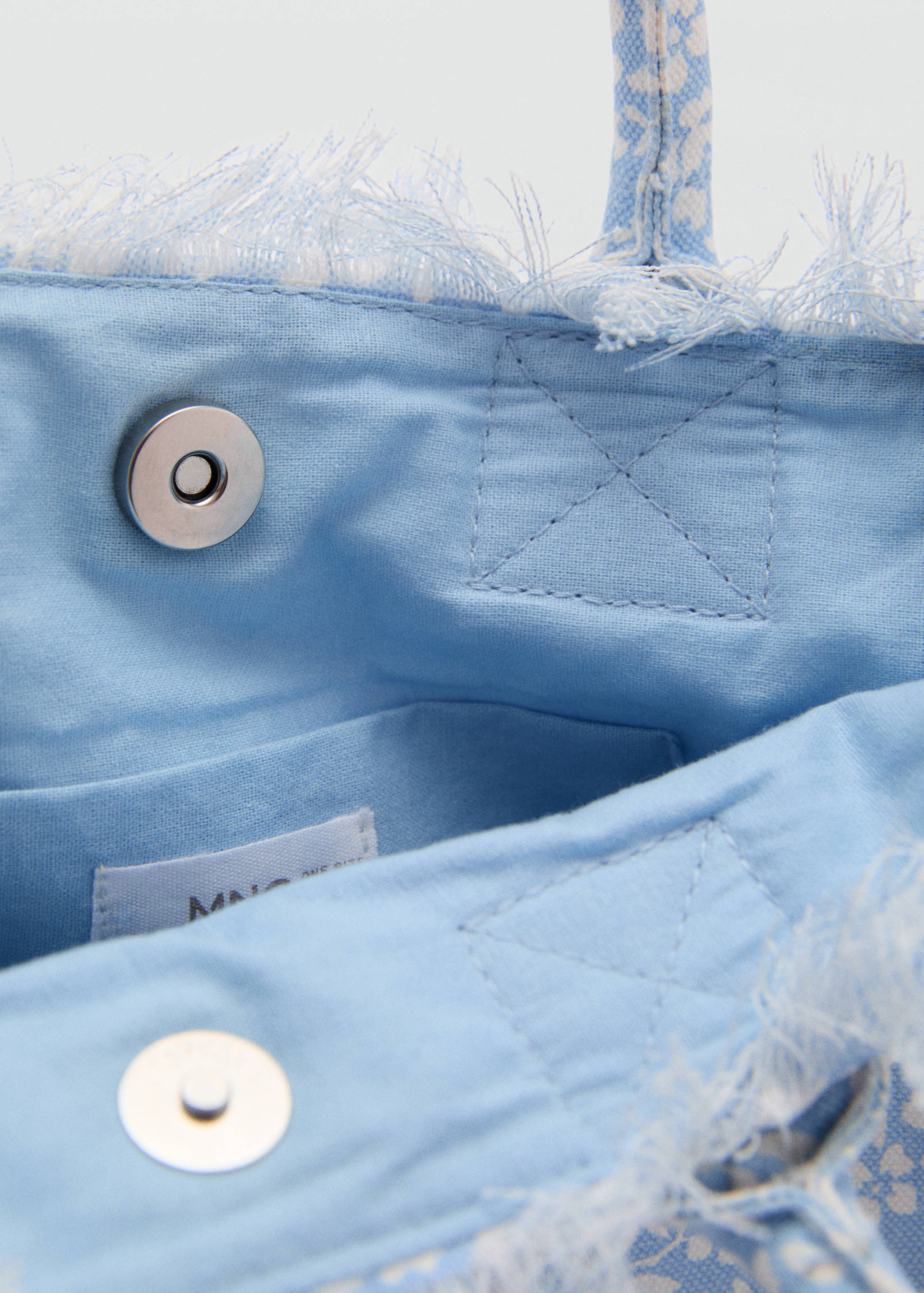 Floral-print mini tote - Details of the article 3