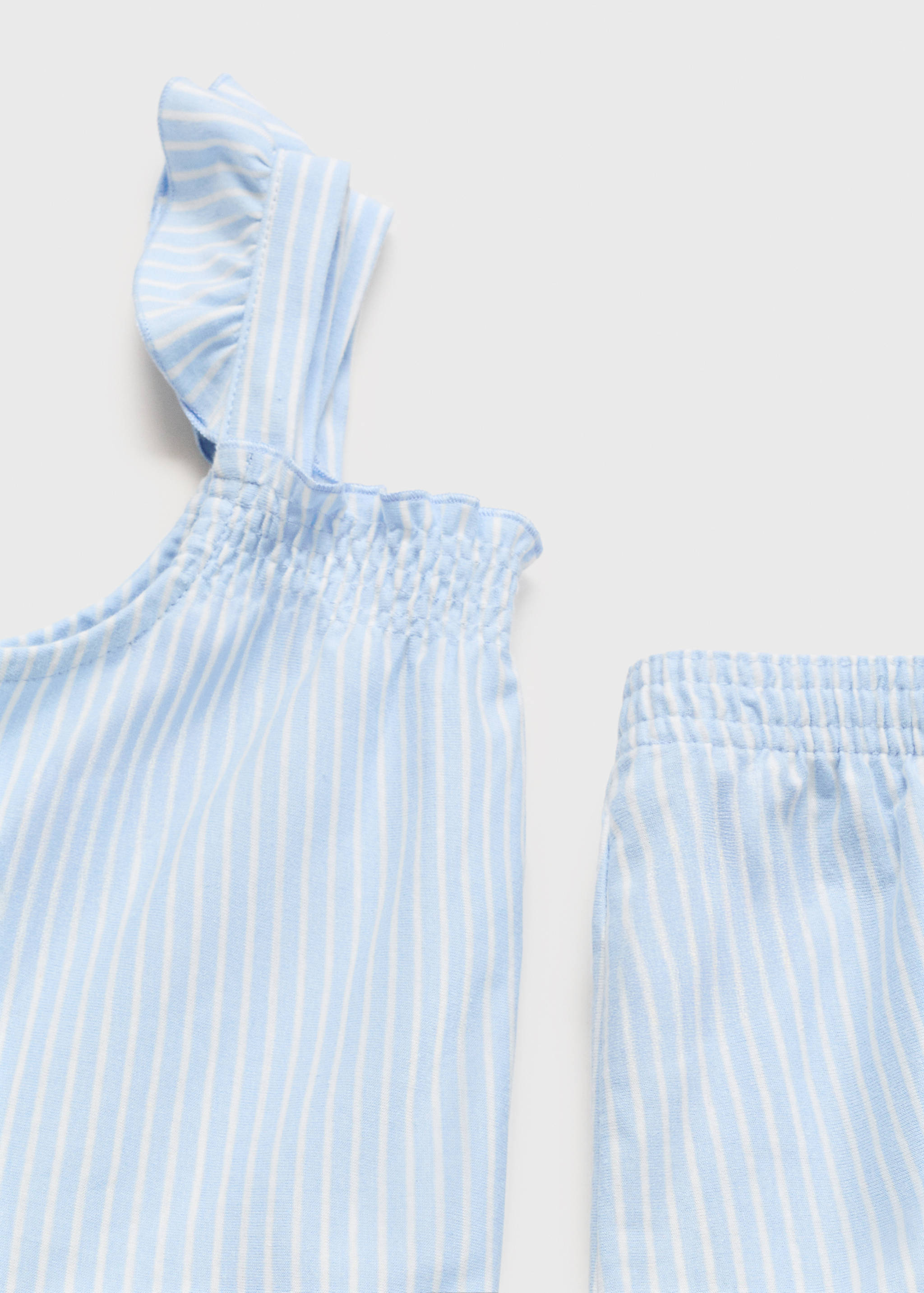 Striped cotton pyjama pack - Details of the article 0