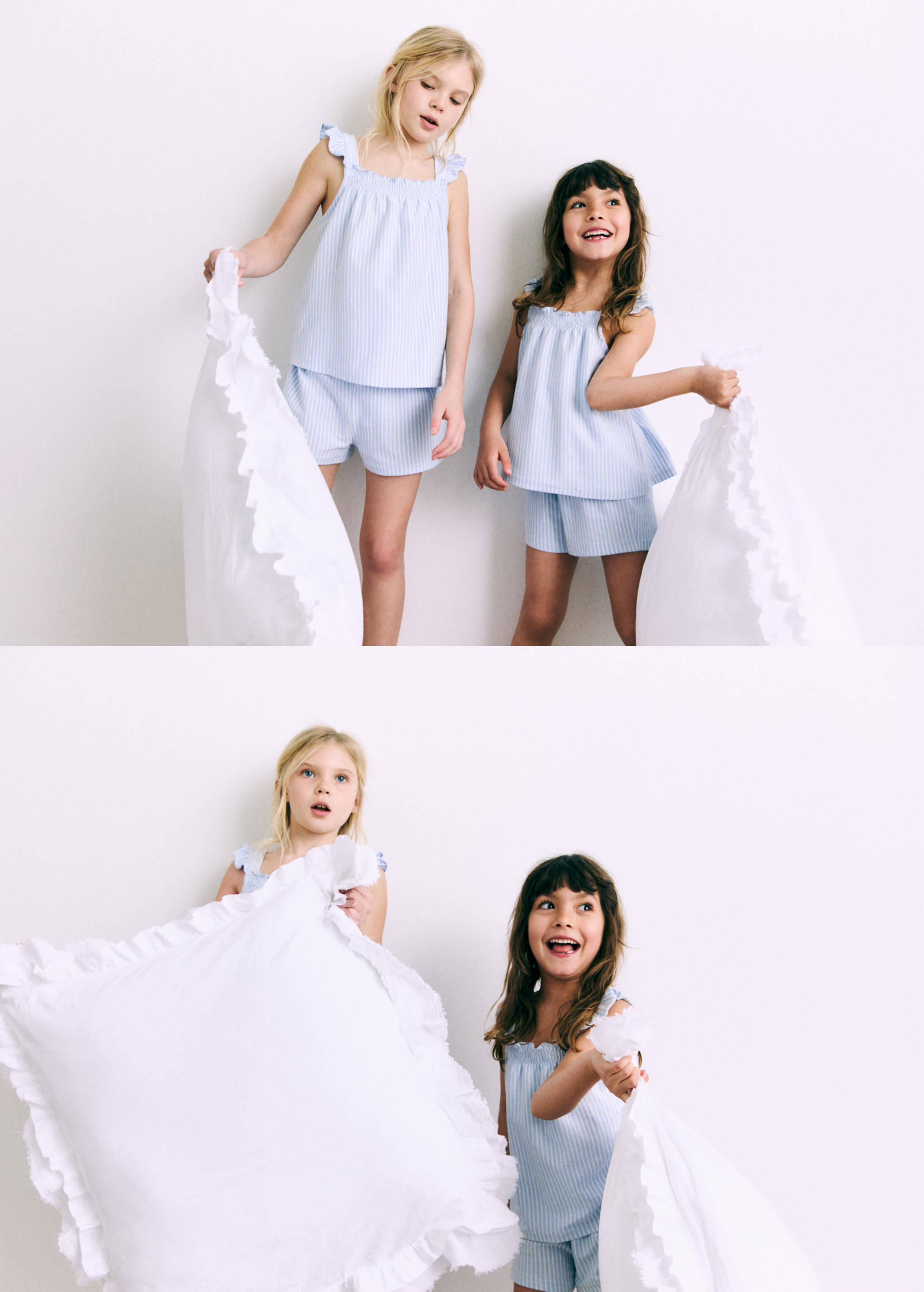 Striped cotton pyjama pack - Details of the article 5