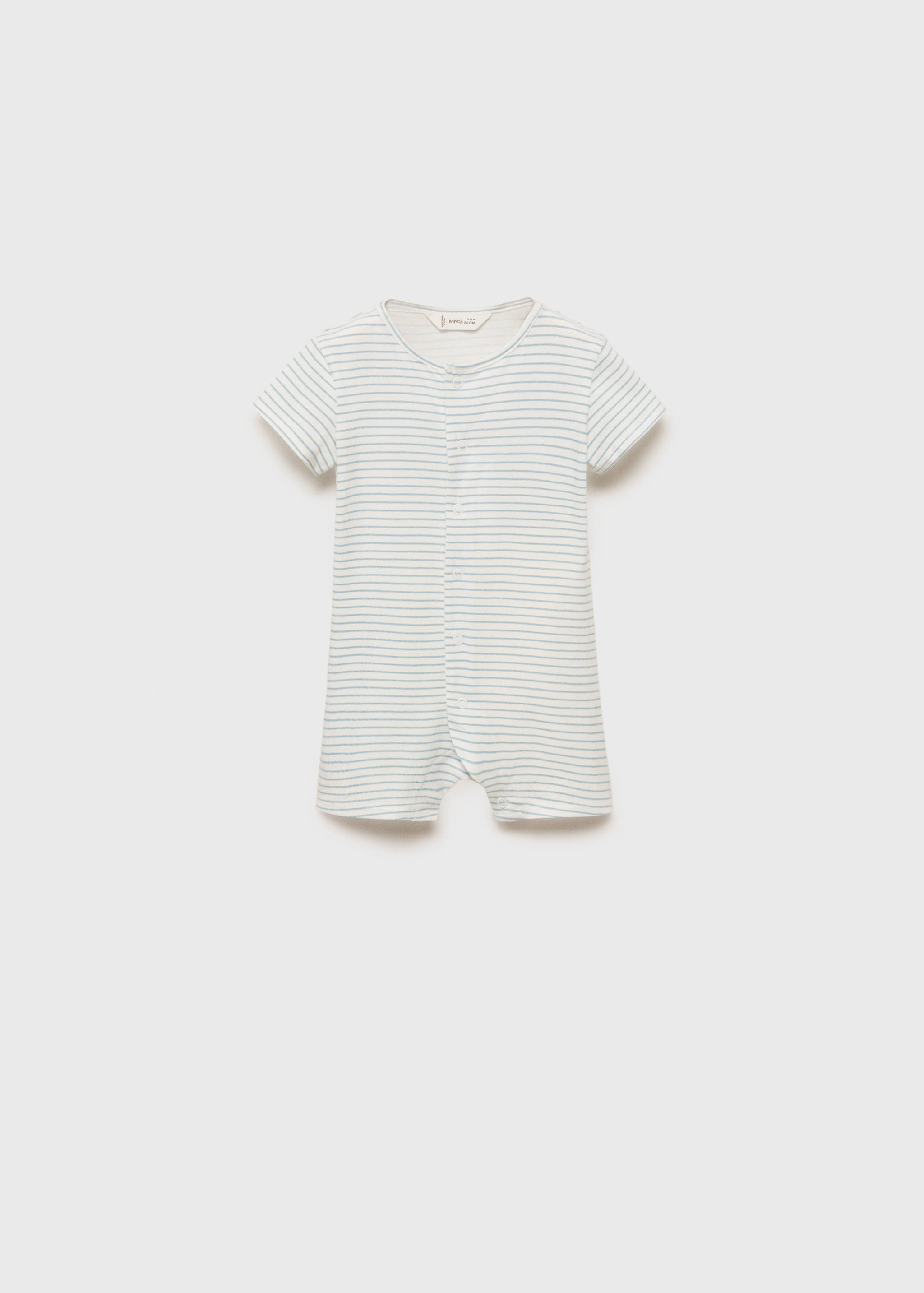 Striped bodysuit pyjamas - Article without model