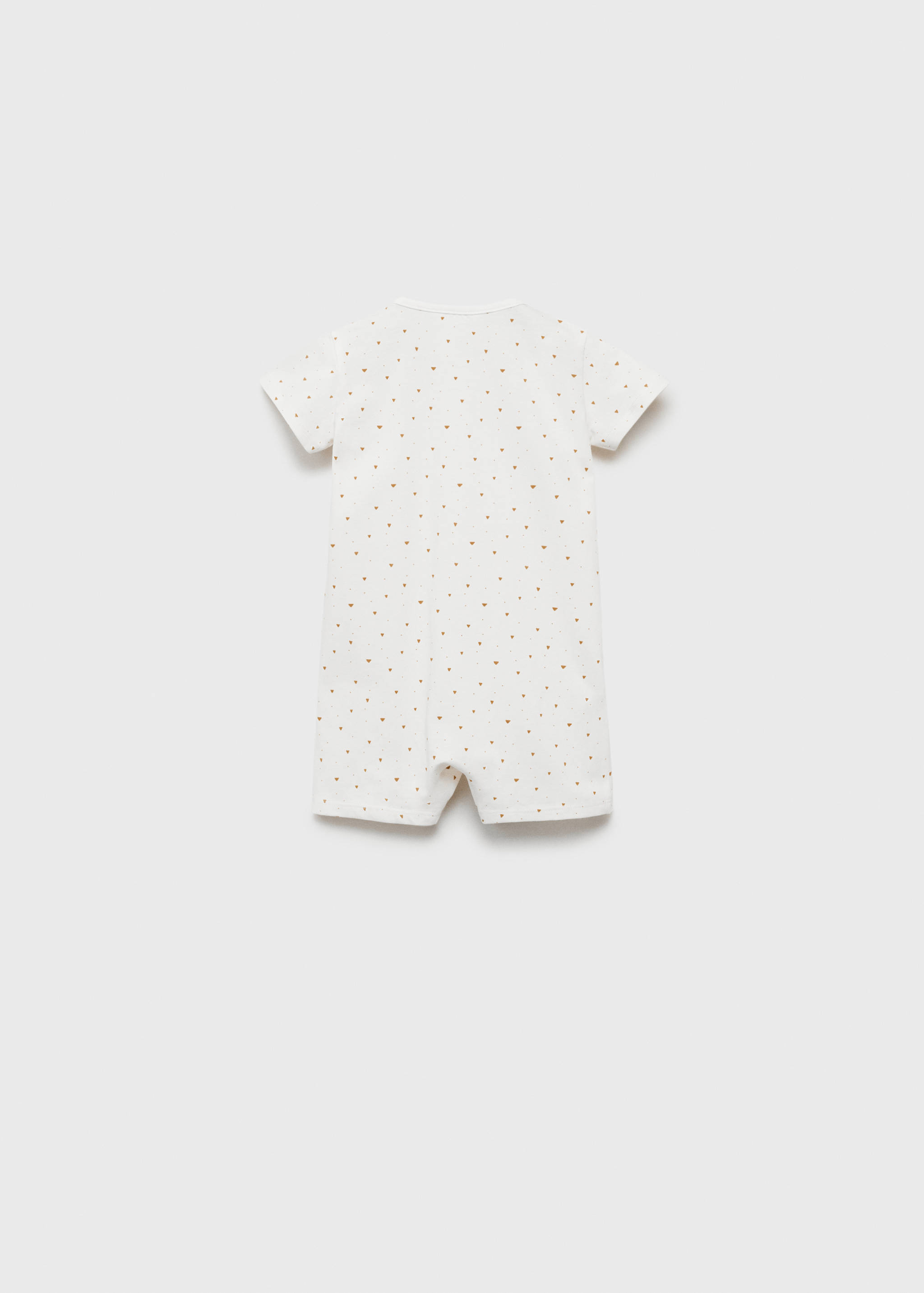 Short cotton pyjamas - Reverse of the article