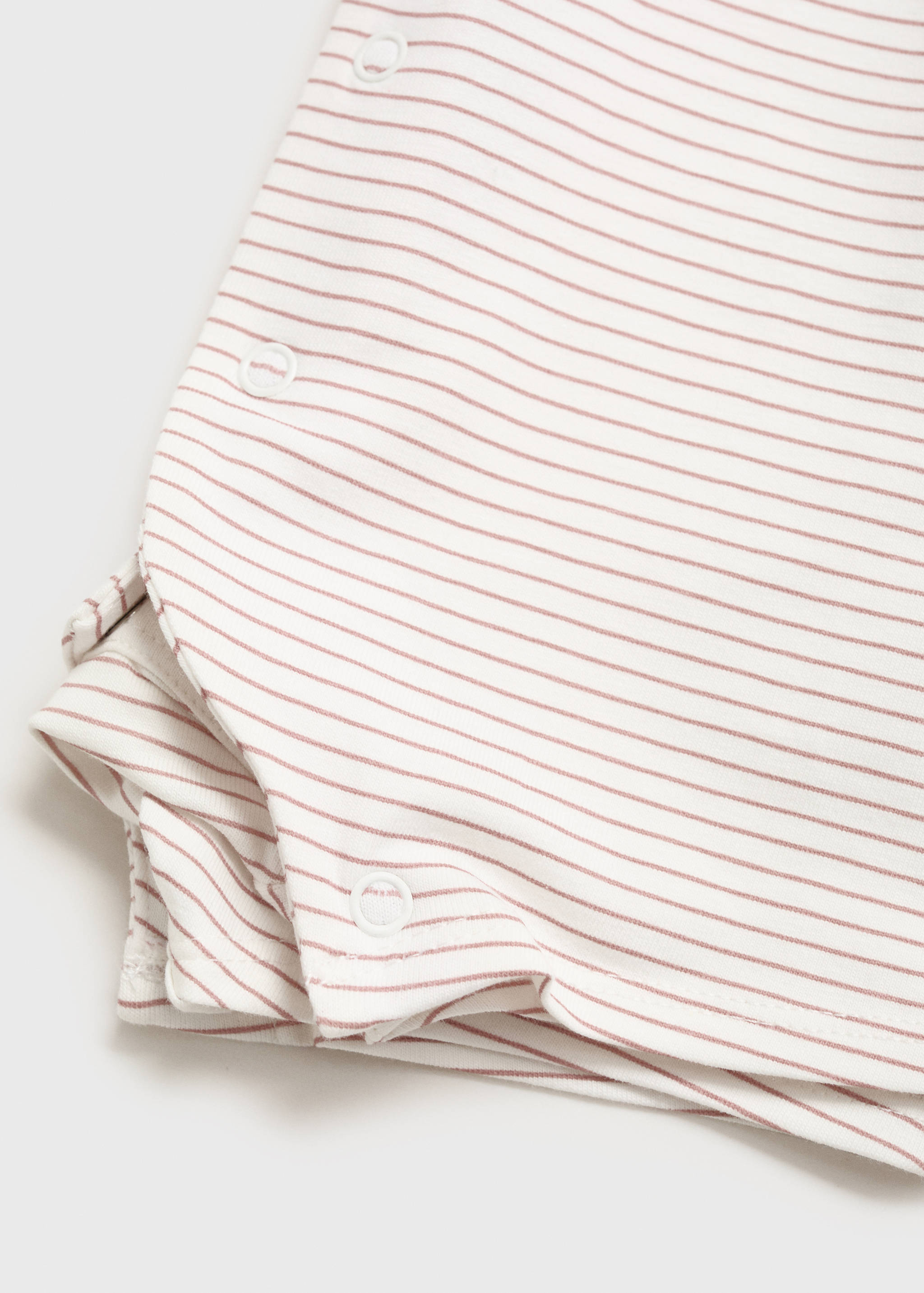 Striped bodysuit pyjamas - Details of the article 0