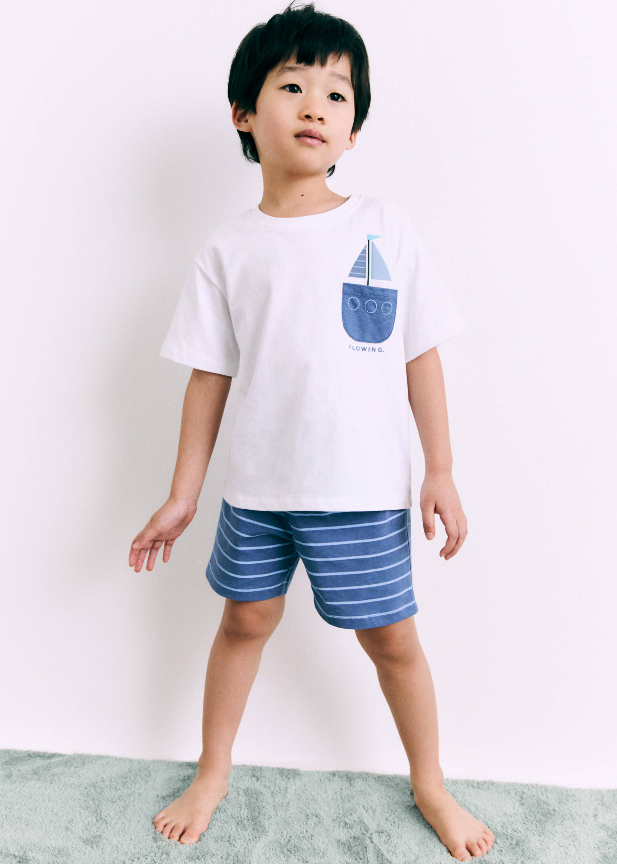 Cotton pyjama shorts pack - Details of the article 5