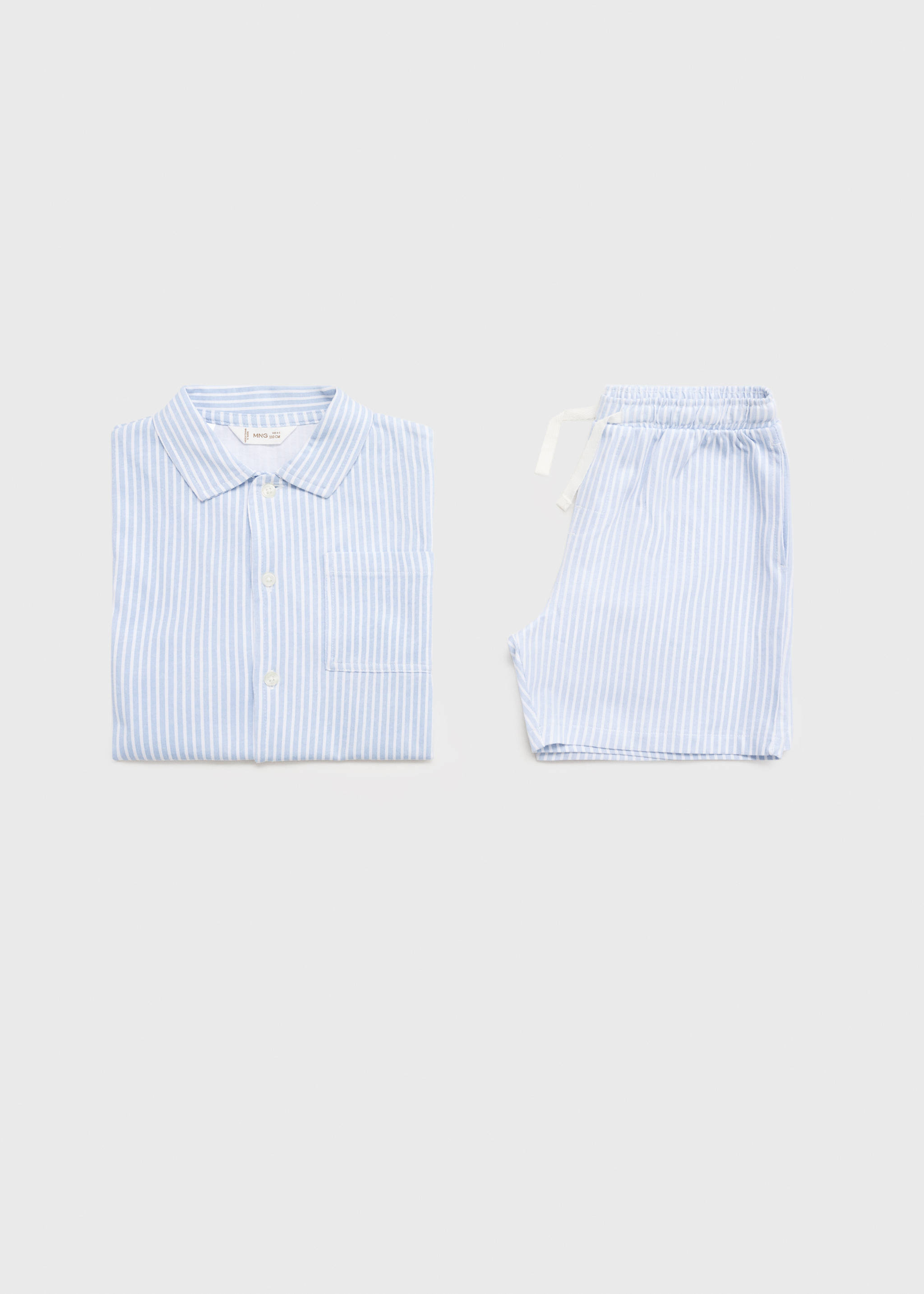 Pyjama court rayures - Détail de l'article 0