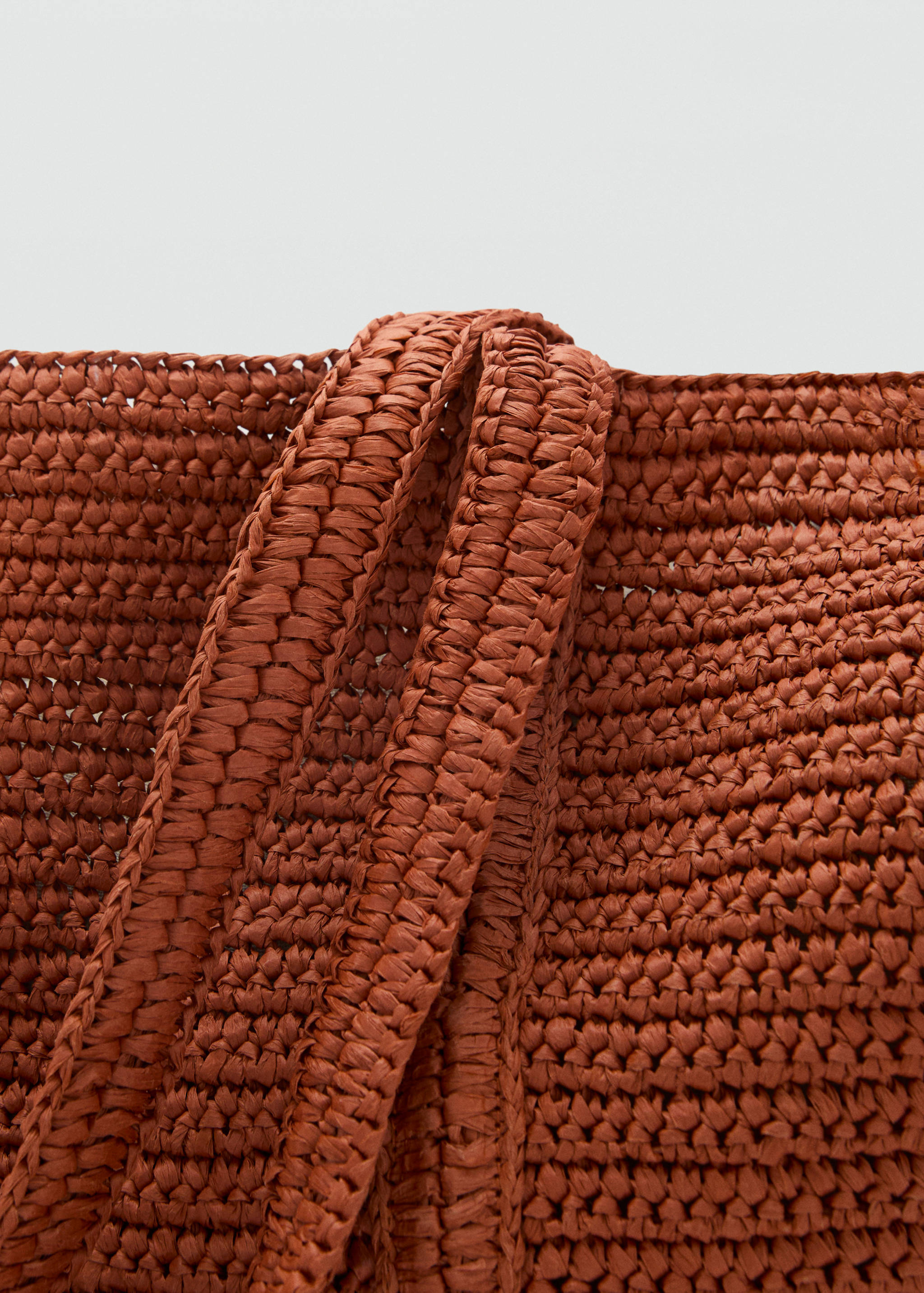 Natural fibre double-handle shopping bag - Details of the article 3