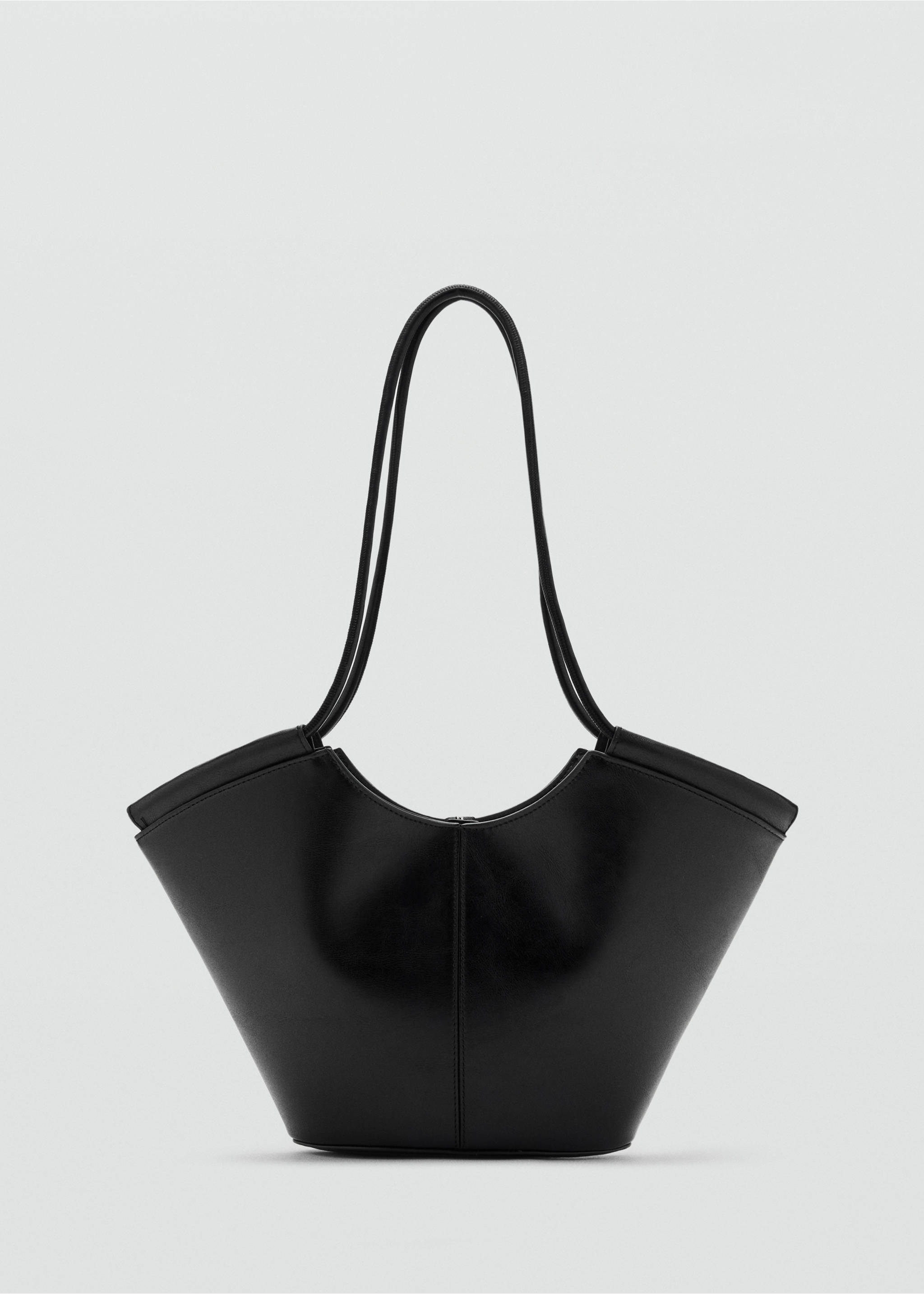 Medium shopper-style shoulder bag - Article without model, Black. Ref: 87007173-00.