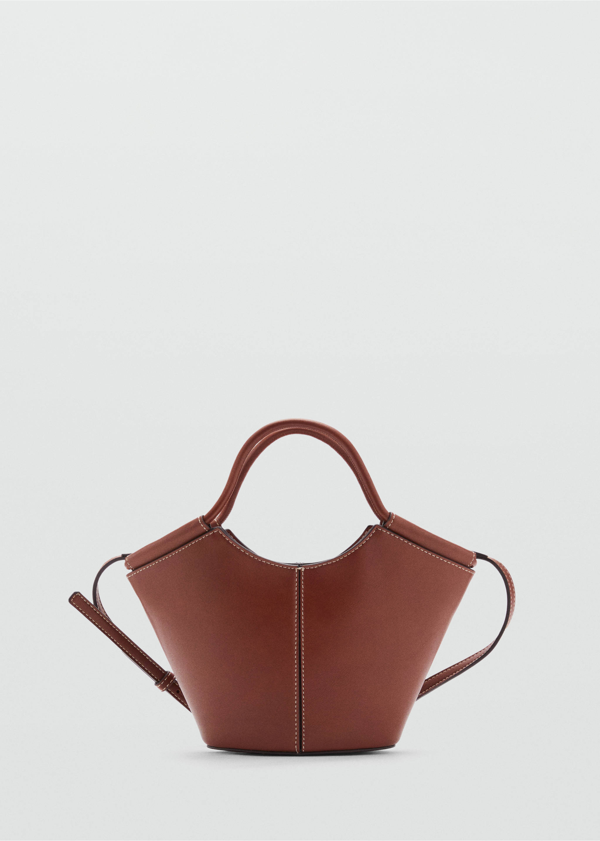 Mini shopper-style shoulder bag - Article without model, Leather. Ref: 87007174-00.