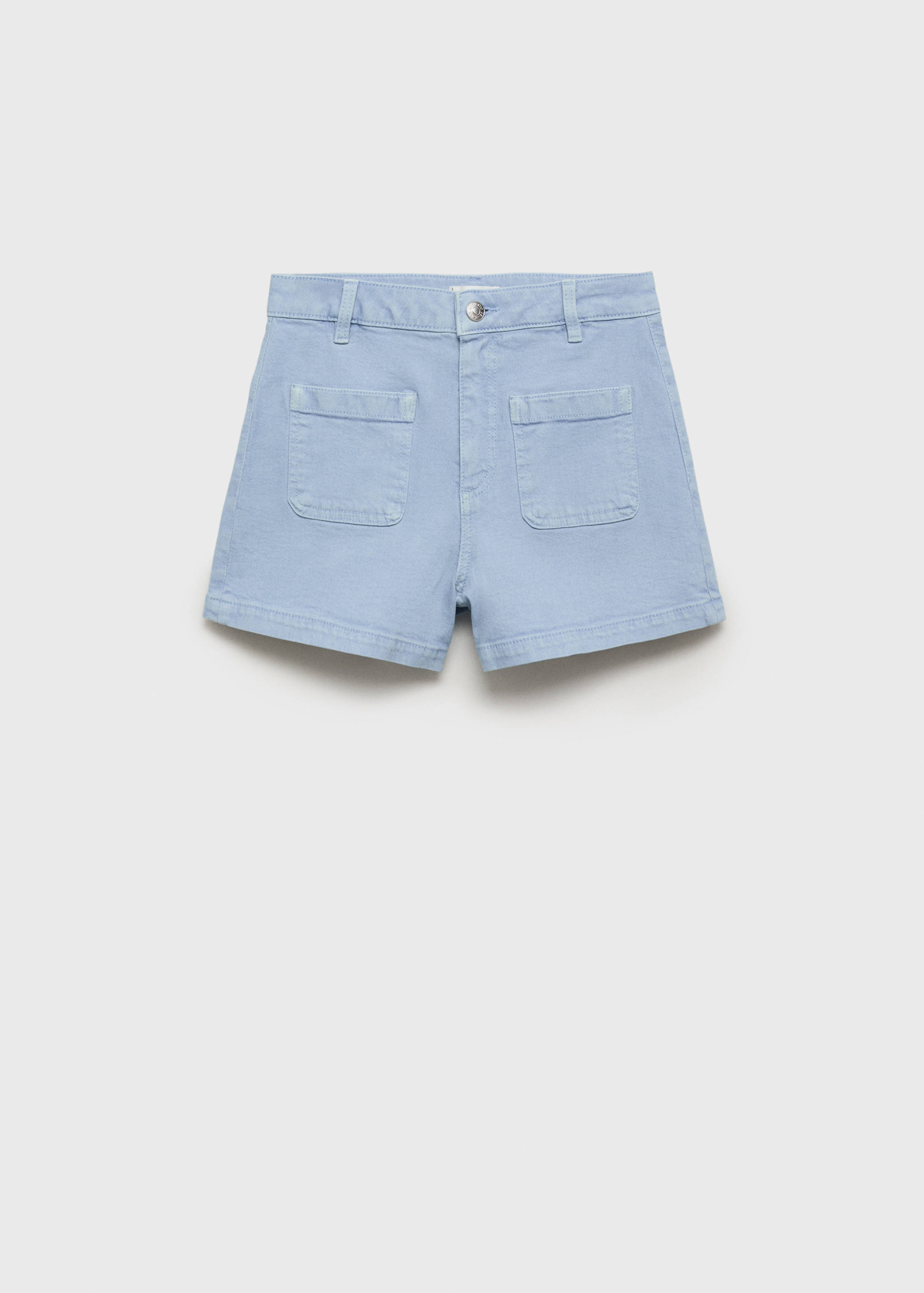 Denim shorts with pockets - Article without model