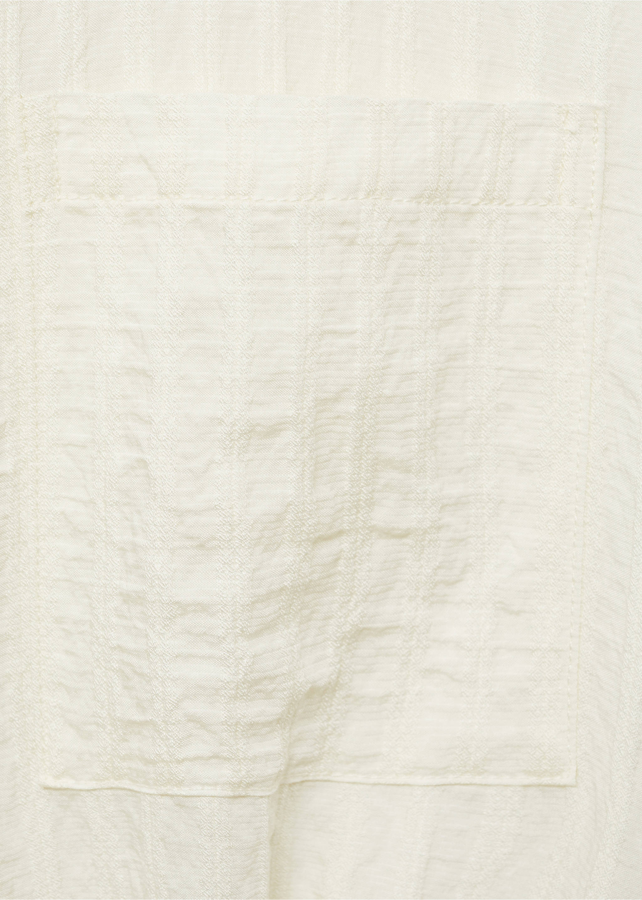 Robe chemisier nœud - Détail de l'article 0, Écru. Ref: 87007188-00.