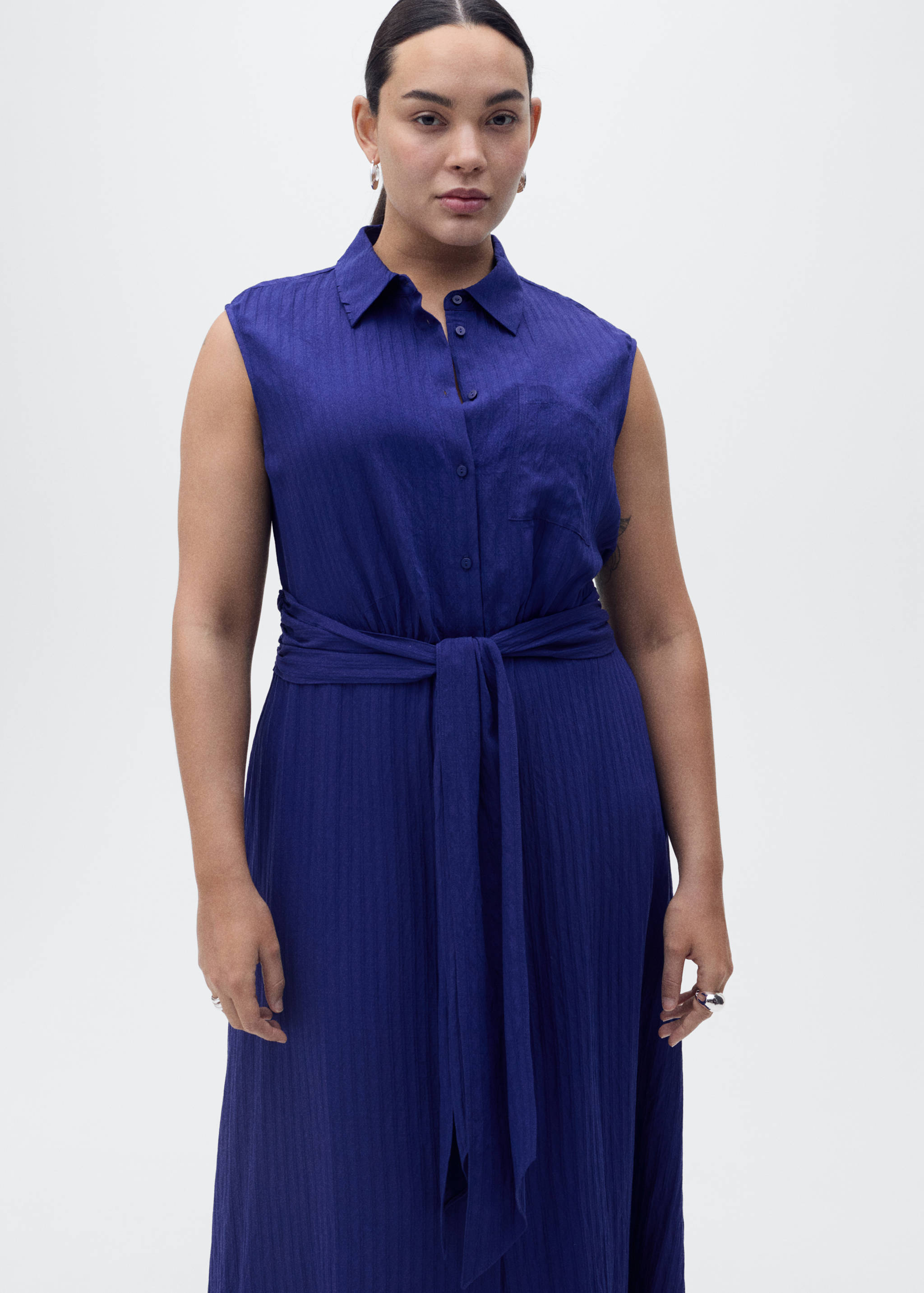 Vestido camiseiro laço - Pormenor do artigo 5