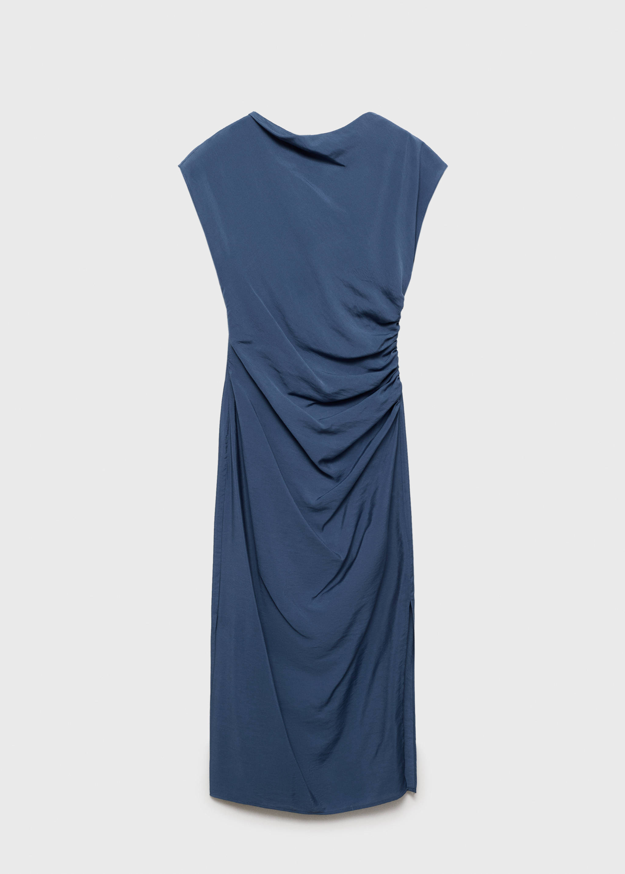 Draped straight dress - Article without model