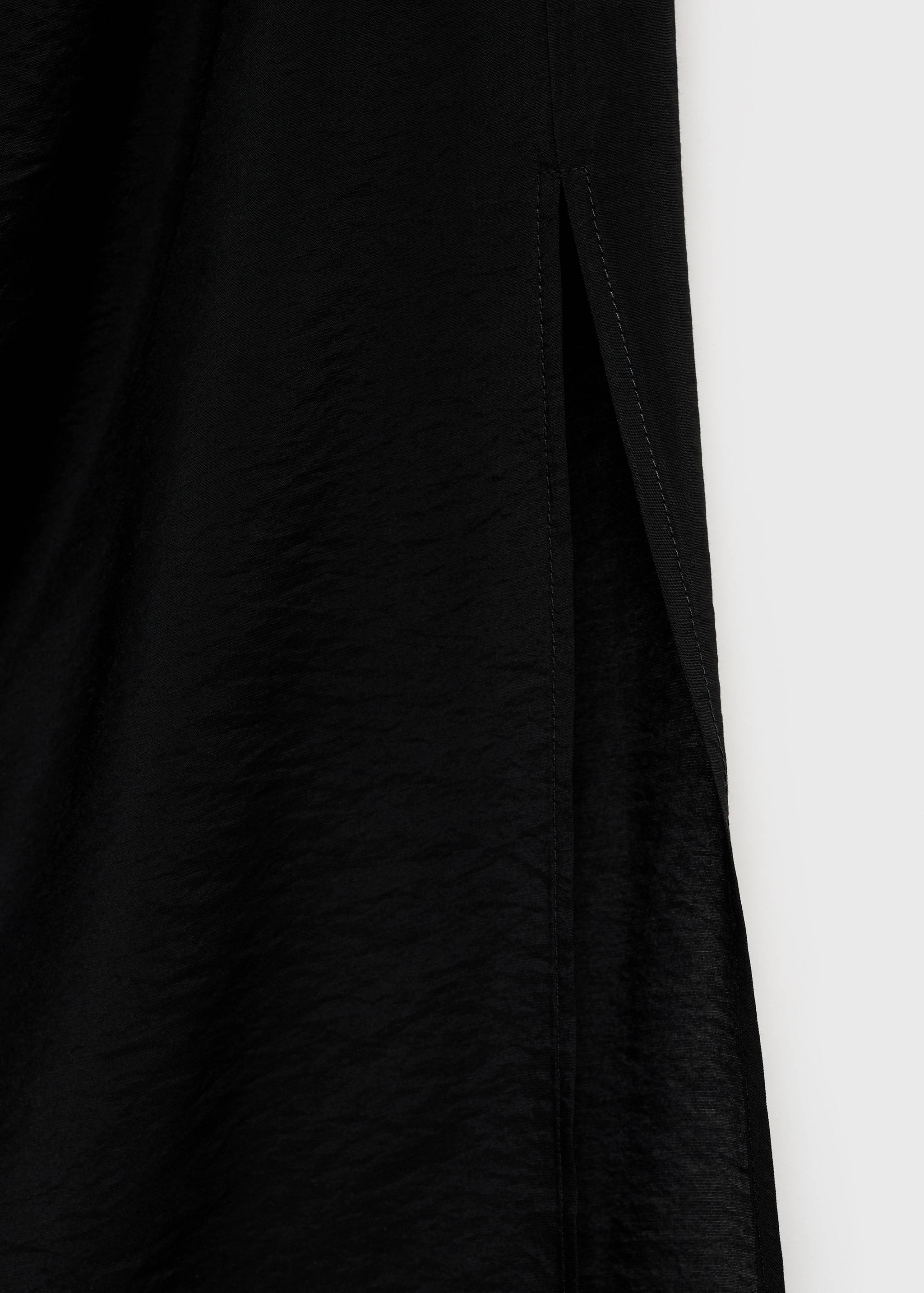 Draped straight dress - Details of the article 0