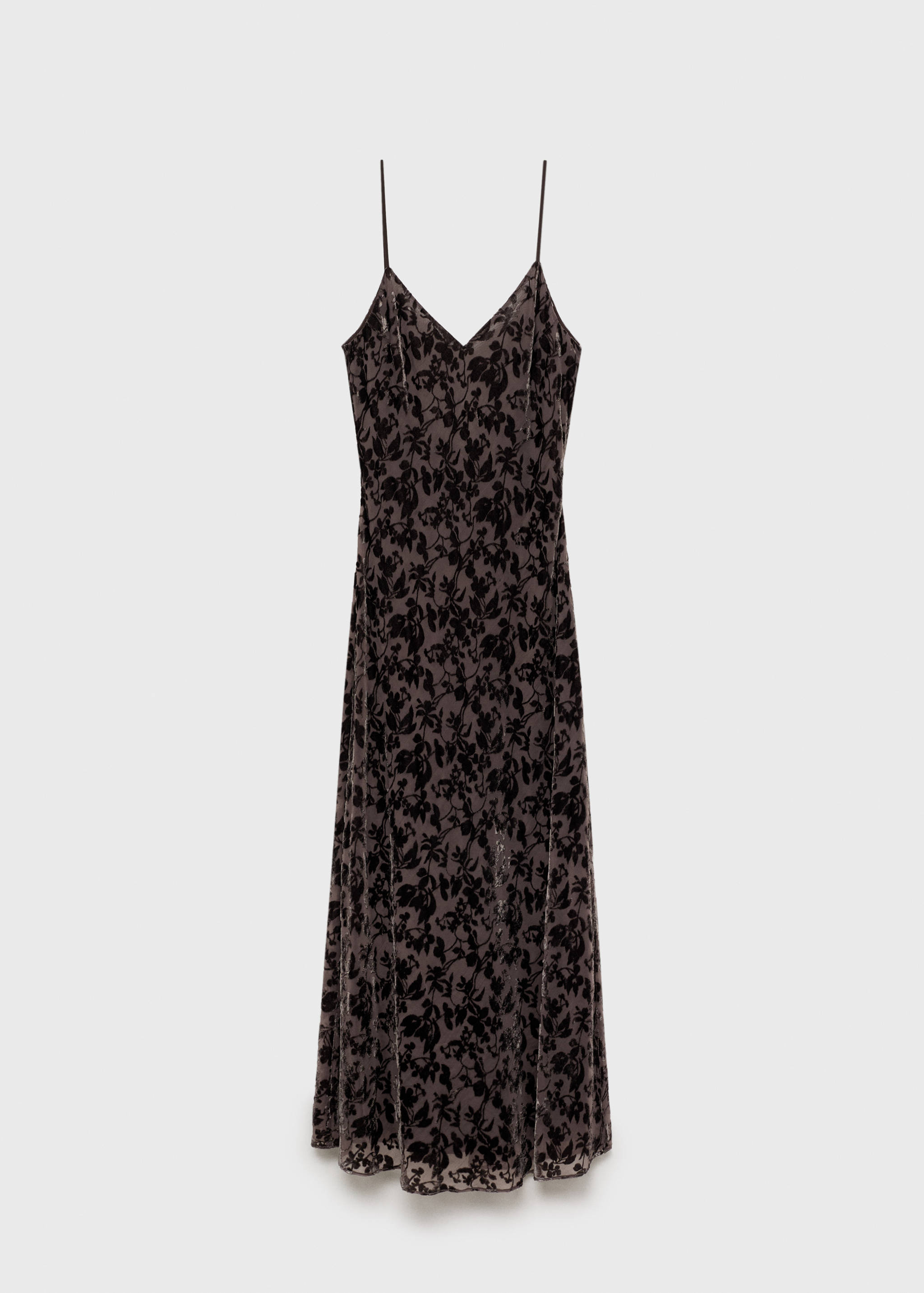 Devoré floral dress - Article without model