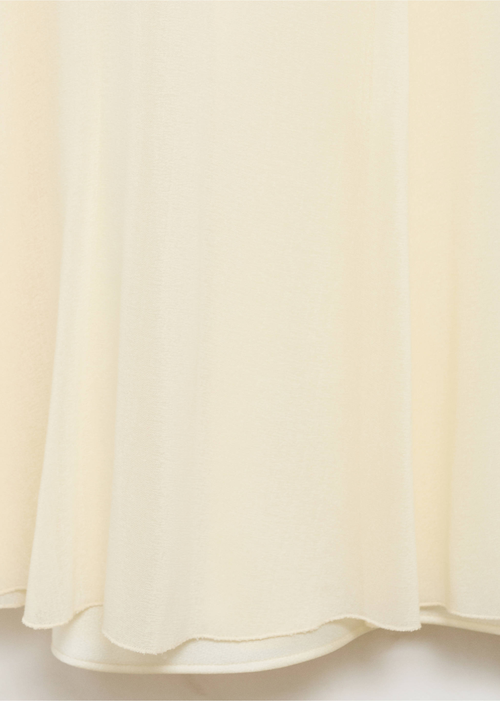 Robe combinée semi-transparente - Détail de l'article 0, Écru. Ref: 87007199-00.