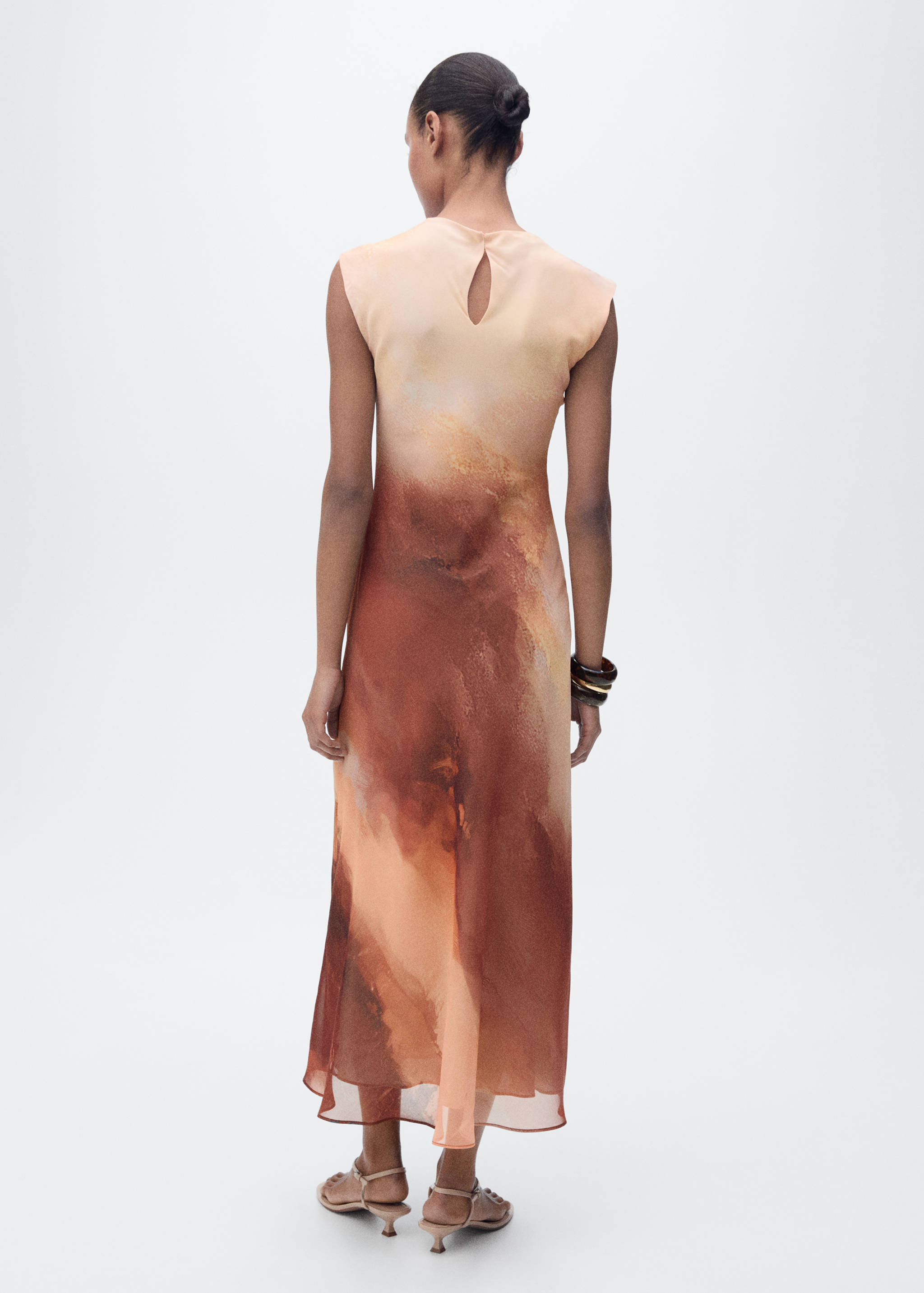 Long gradient dress - Details of the article 2
