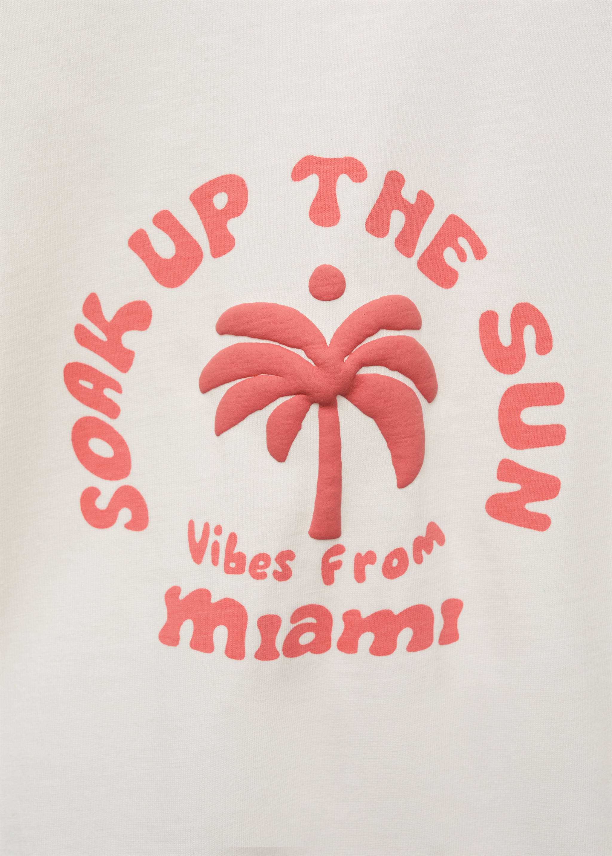 Embossed printed t-shirt - Details of the article 8