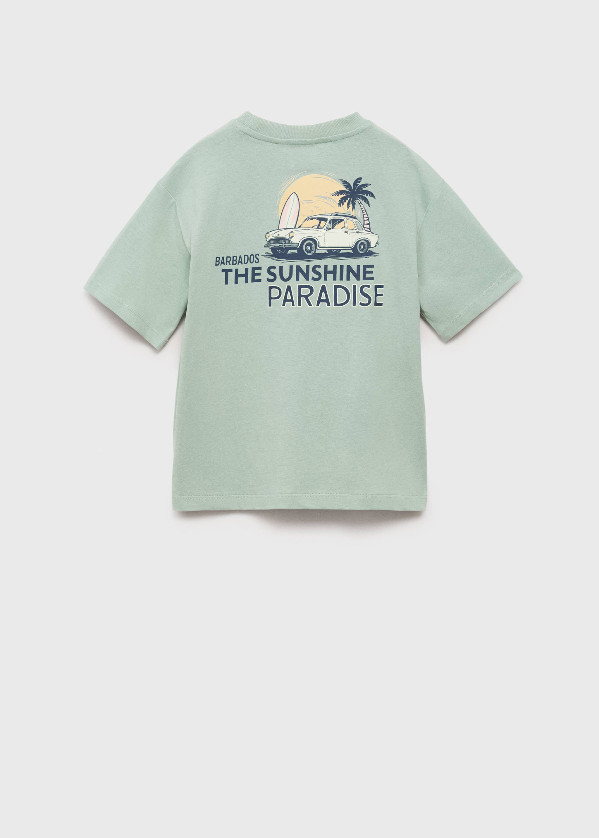 T-shirt coton imprimé - Verso de l’article