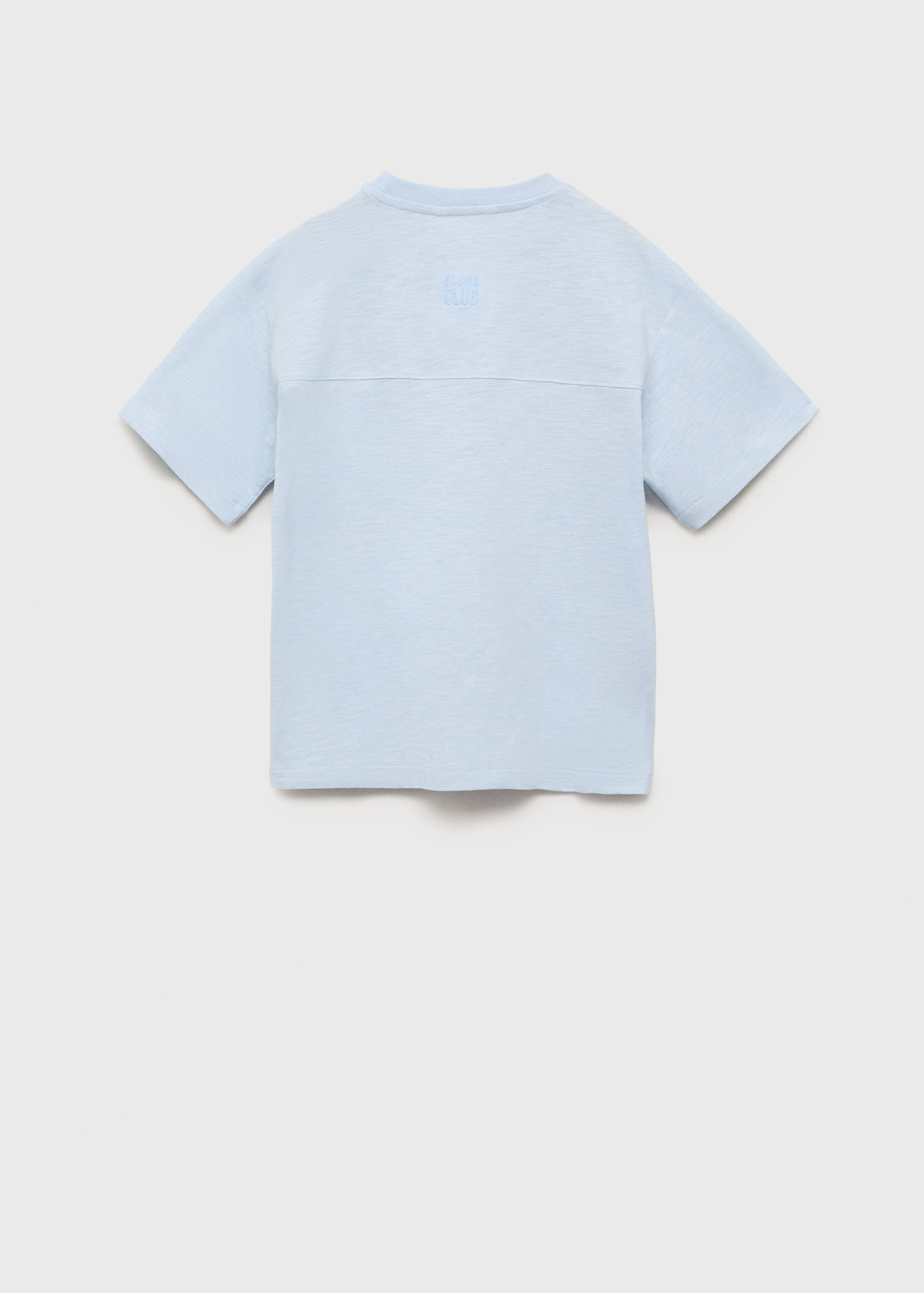 T-shirt poche plaquée - Verso de l’article