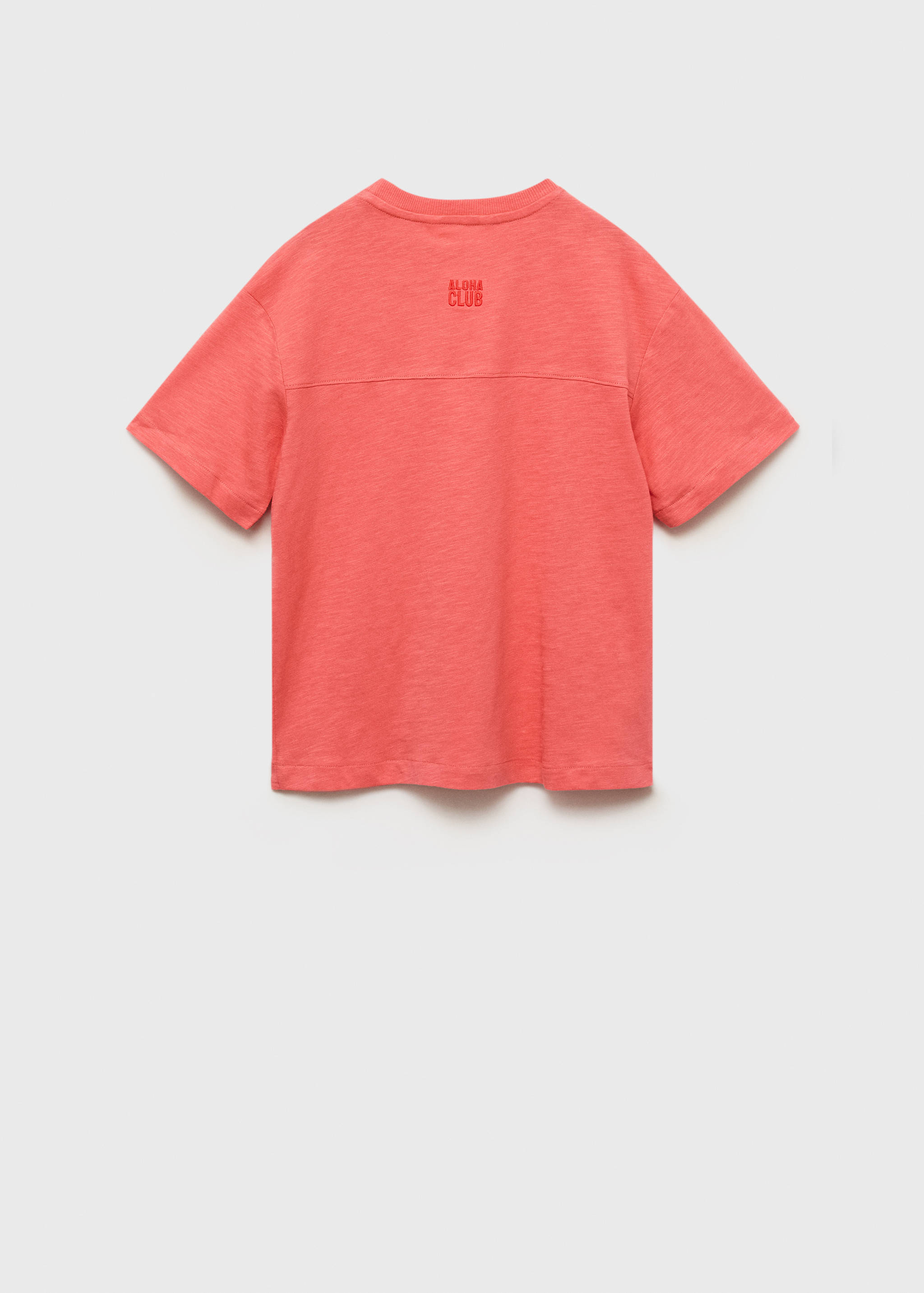 Patch pocket T-shirt - Reverse of the article