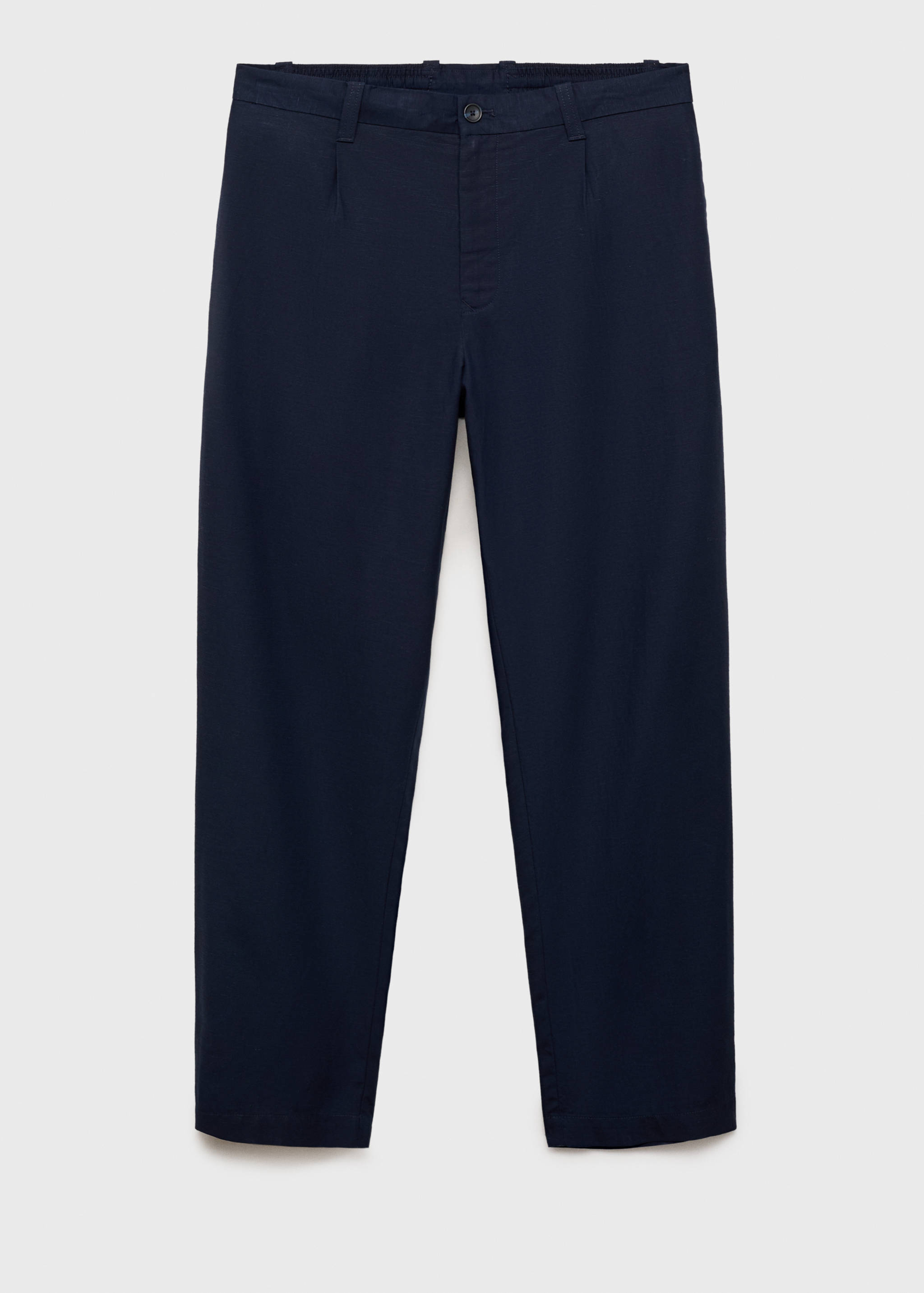 Pantalon regular-fit Lyocell lin - Article sans modèle