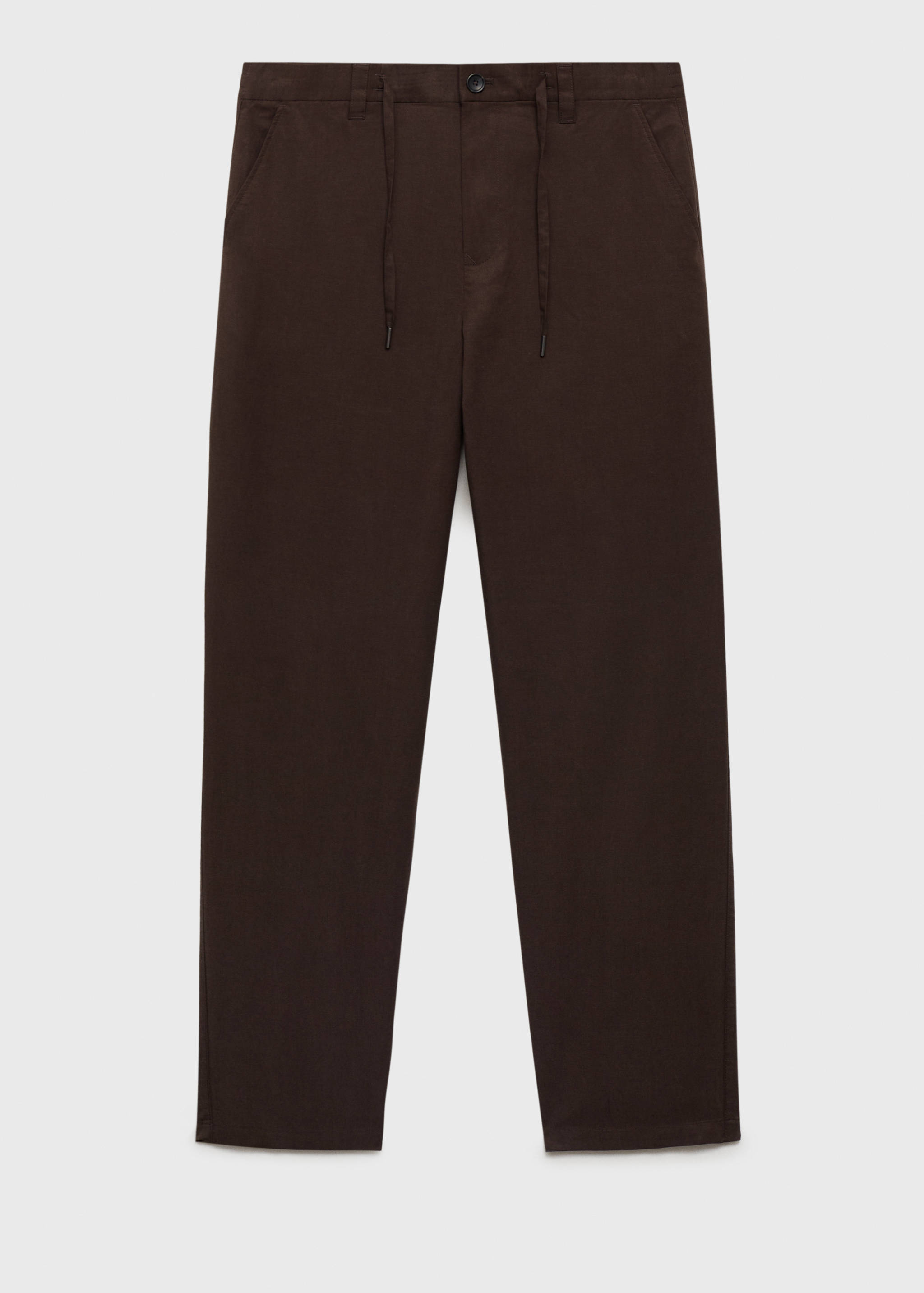 Gerade Hose aus Viskose - Artikel ohne Model