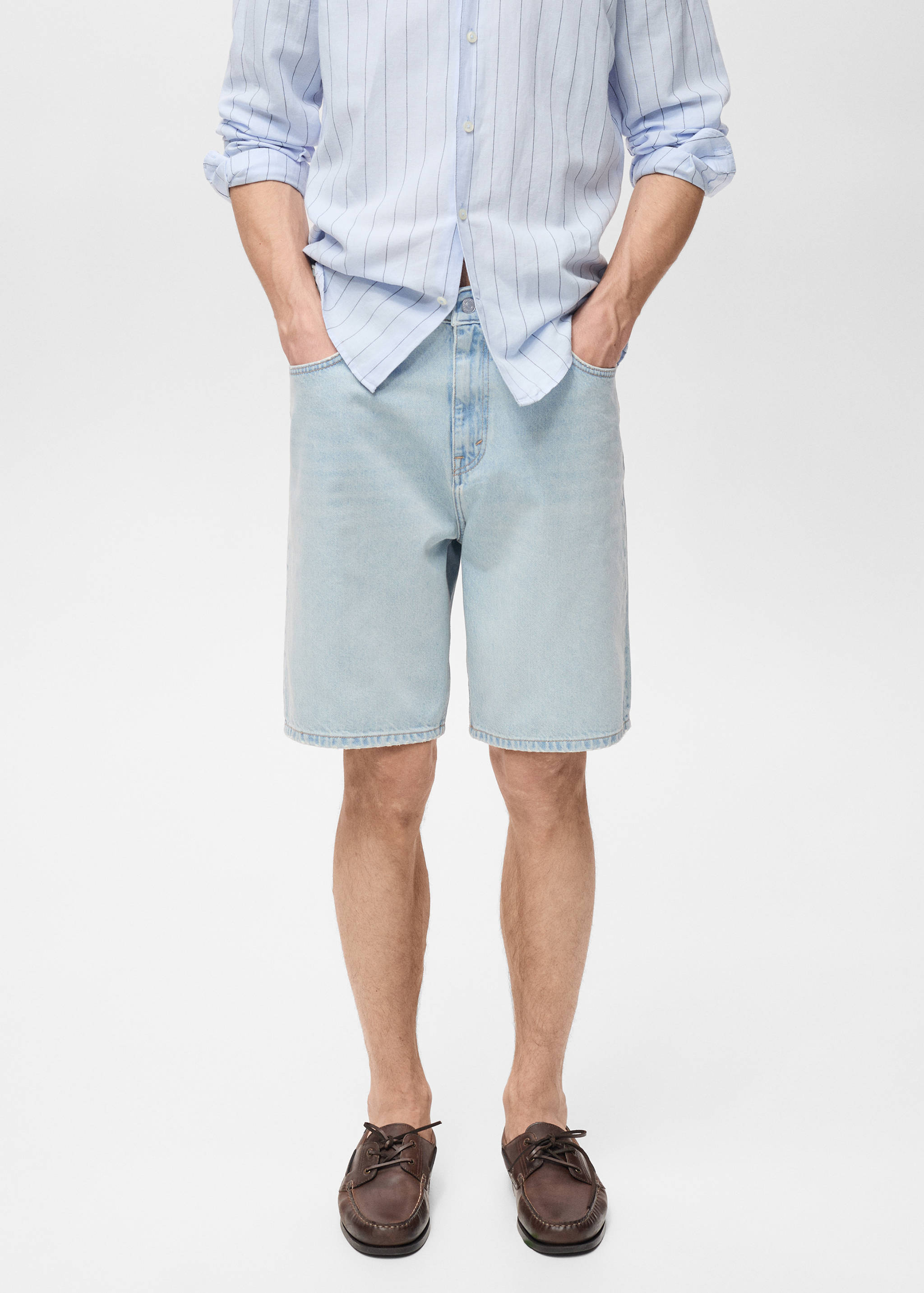 Bermudes texanes relaxed fit - Pla mig
