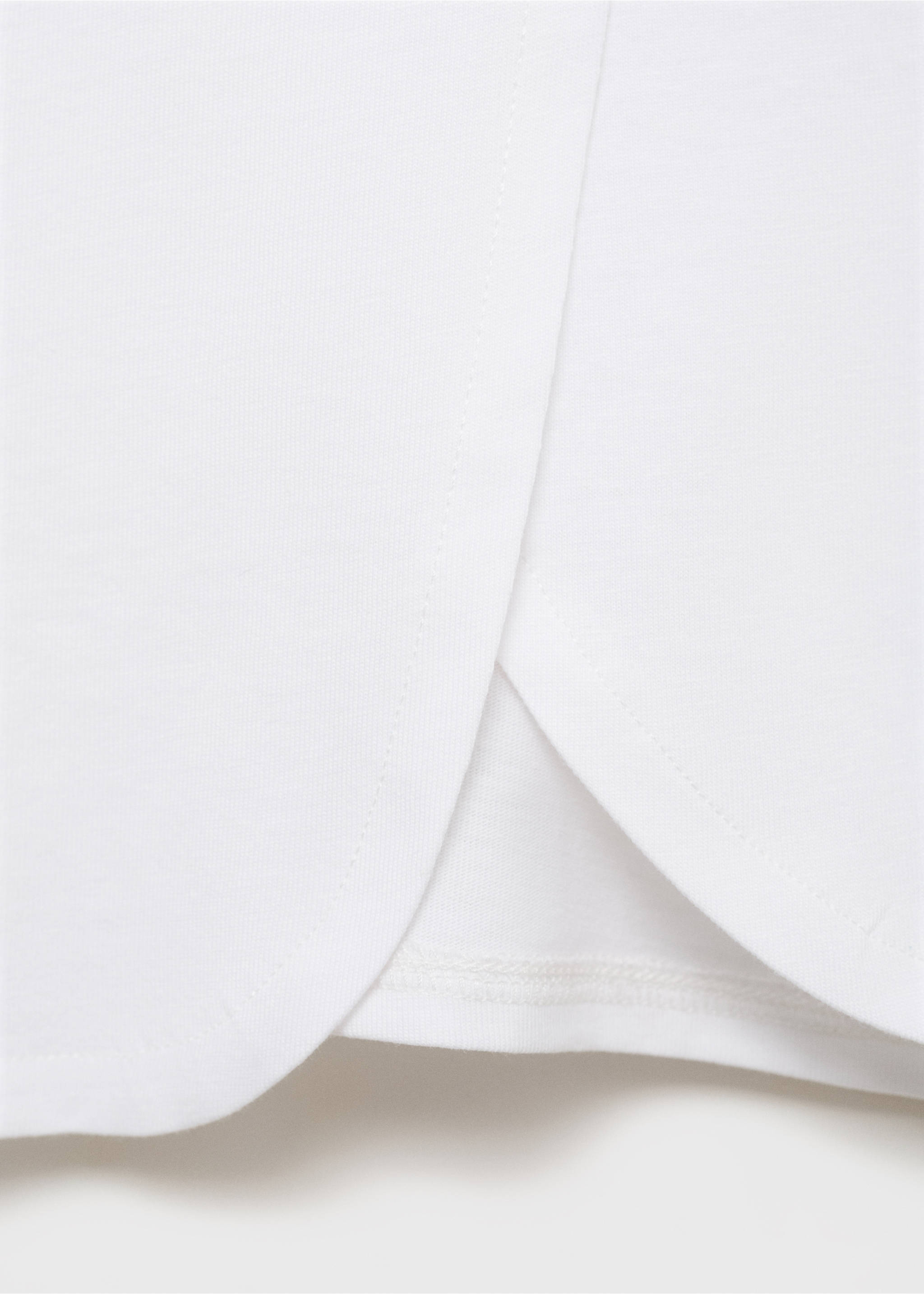T-shirt imprimé à volants - Détail de l'article 8, Blanc cassé. Ref: 87007905-00.