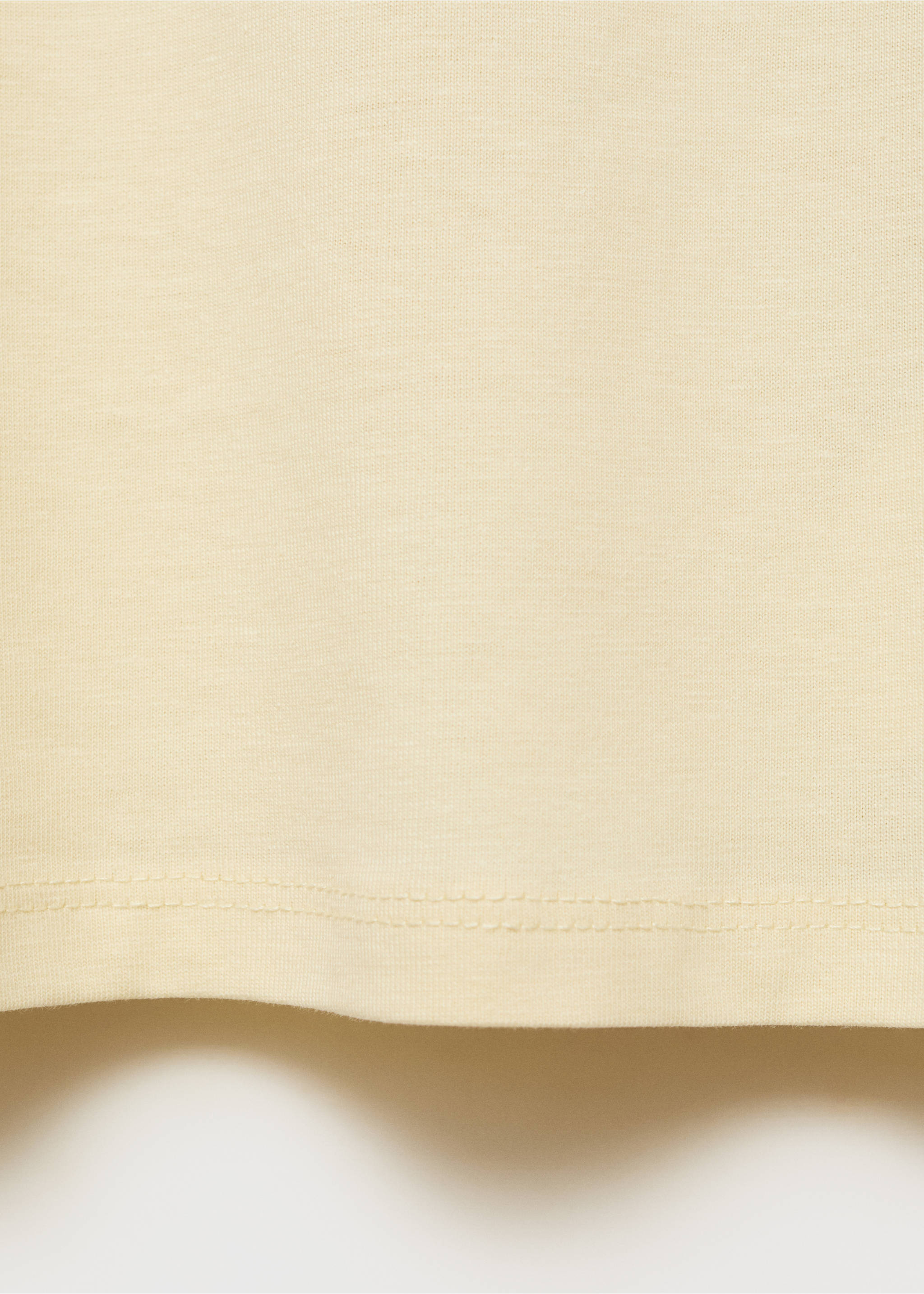 T-shirt imprimé plage - Détail de l'article 0, Jaune pastel. Ref: 87007906-00.