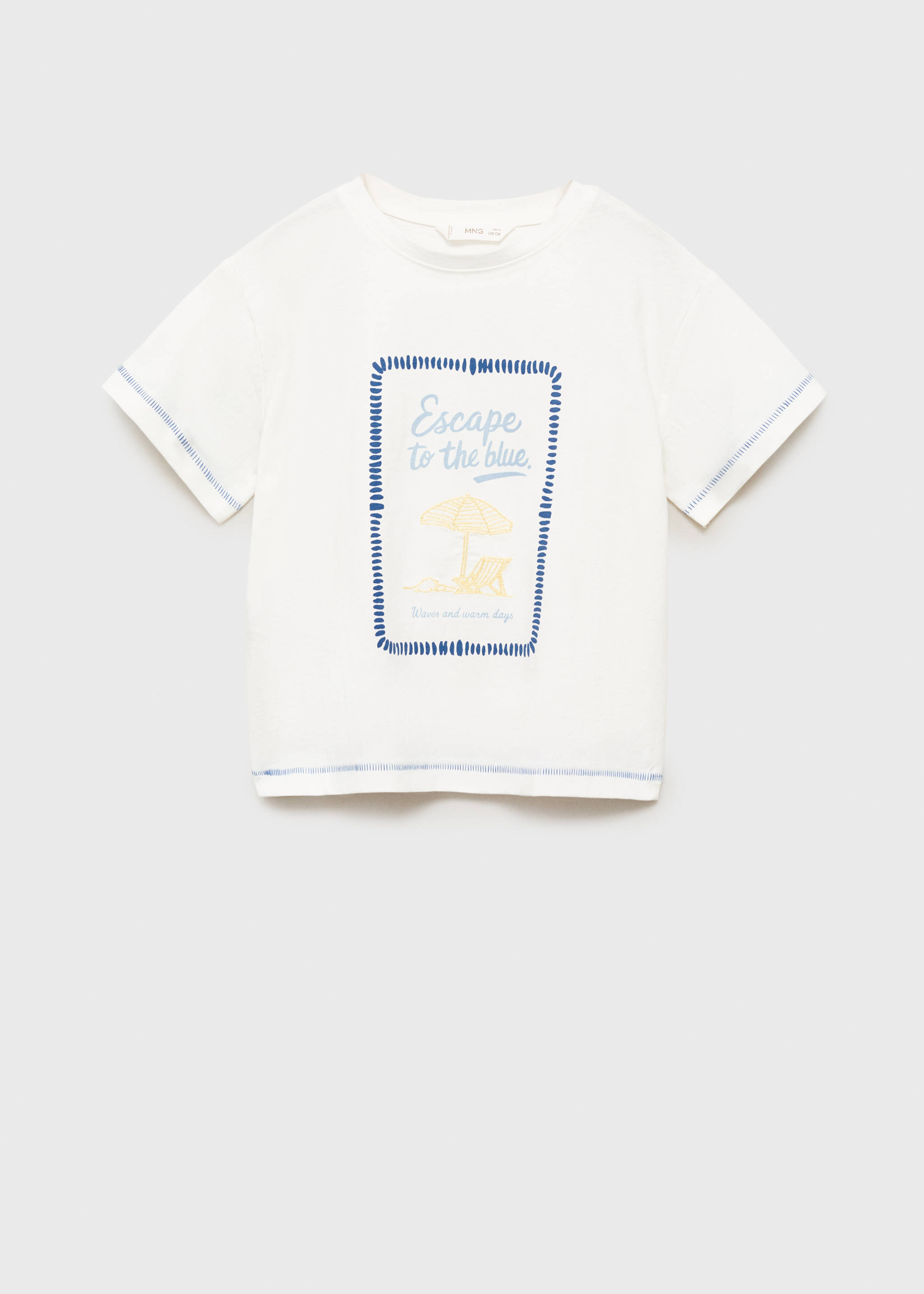 Camiseta algodón estampado - Artículo sin modelo