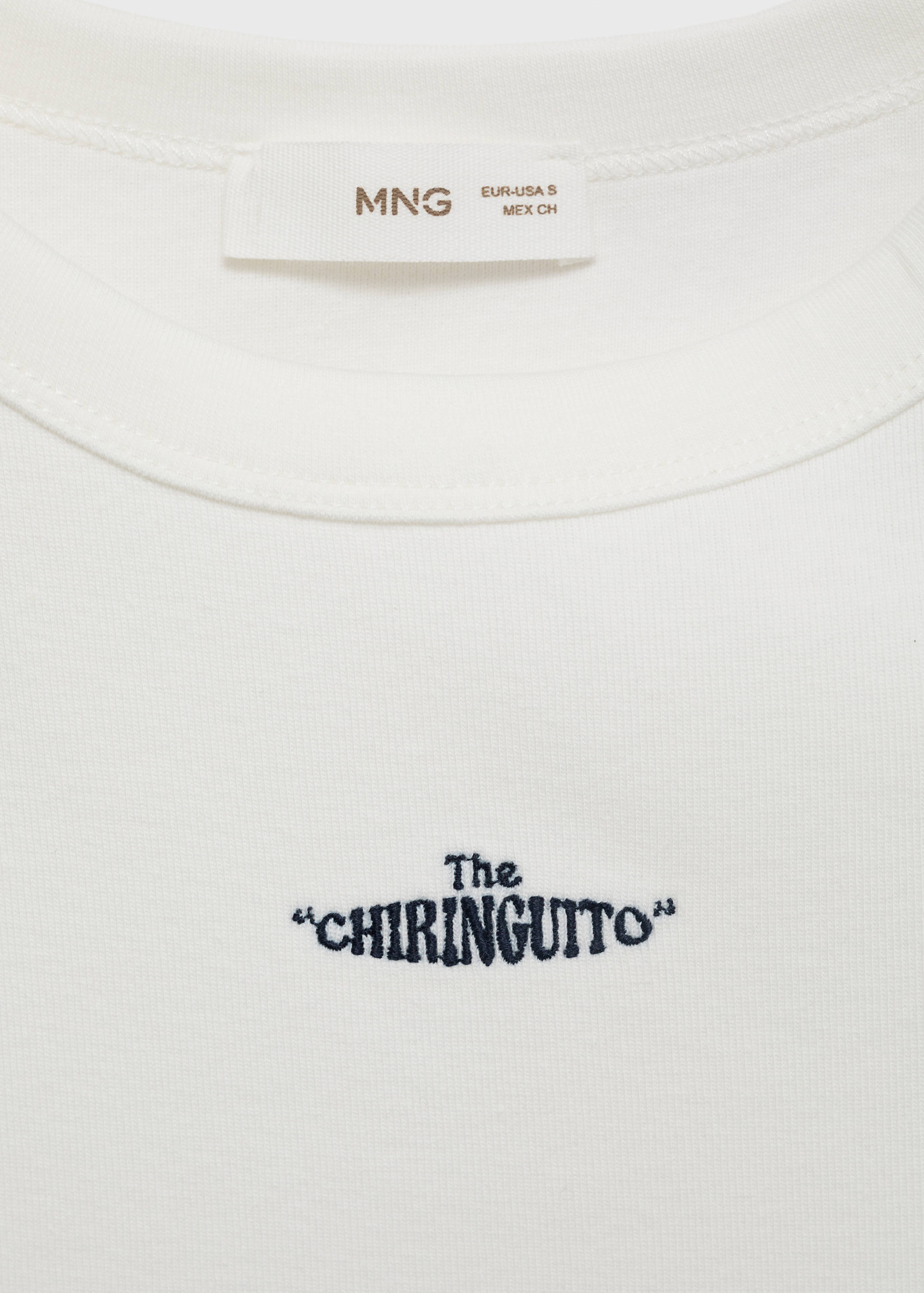Embroidered strap top - Details of the article 8