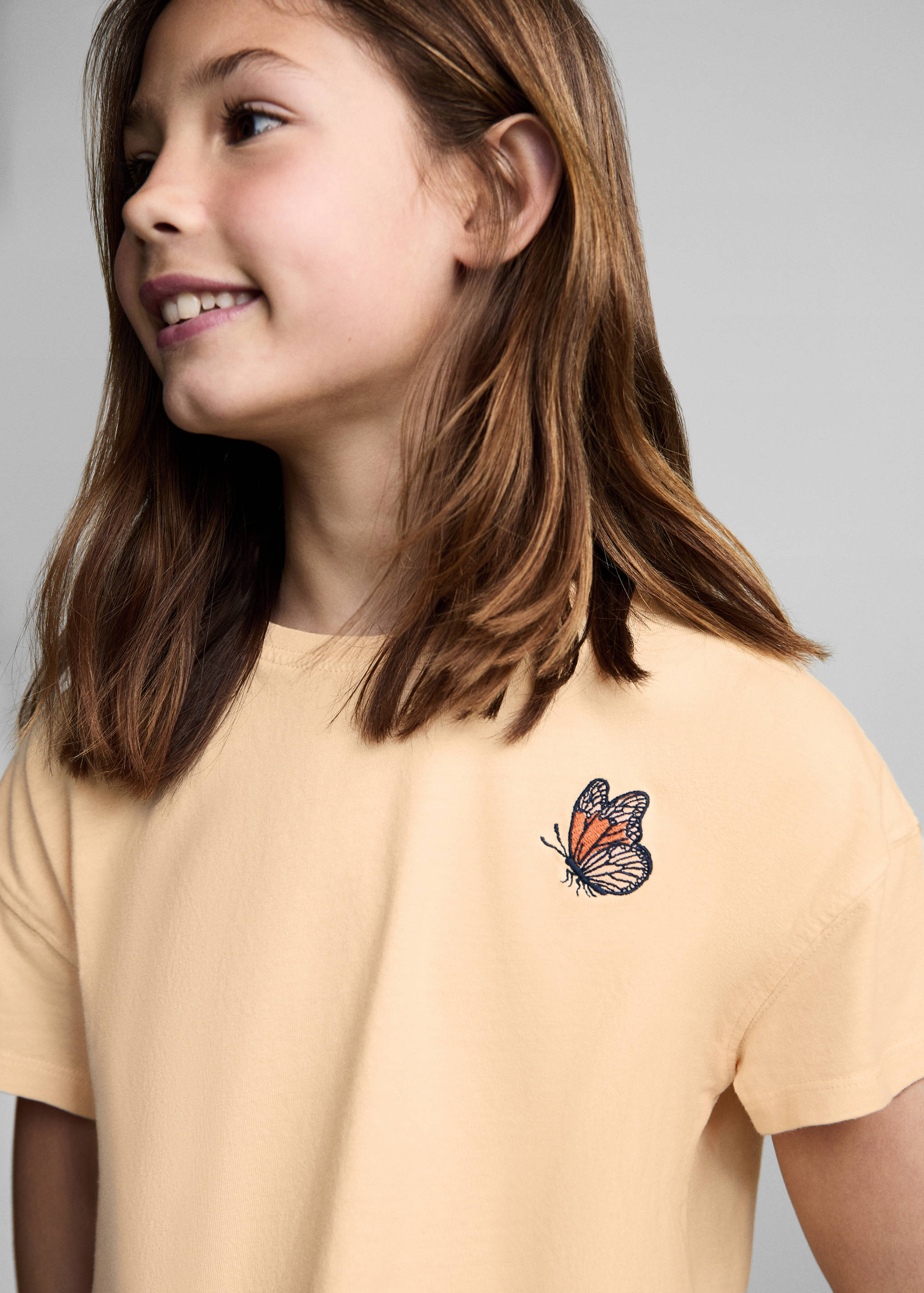 Gemustertes Cropped-T-Shirt - Detail des Artikels 1