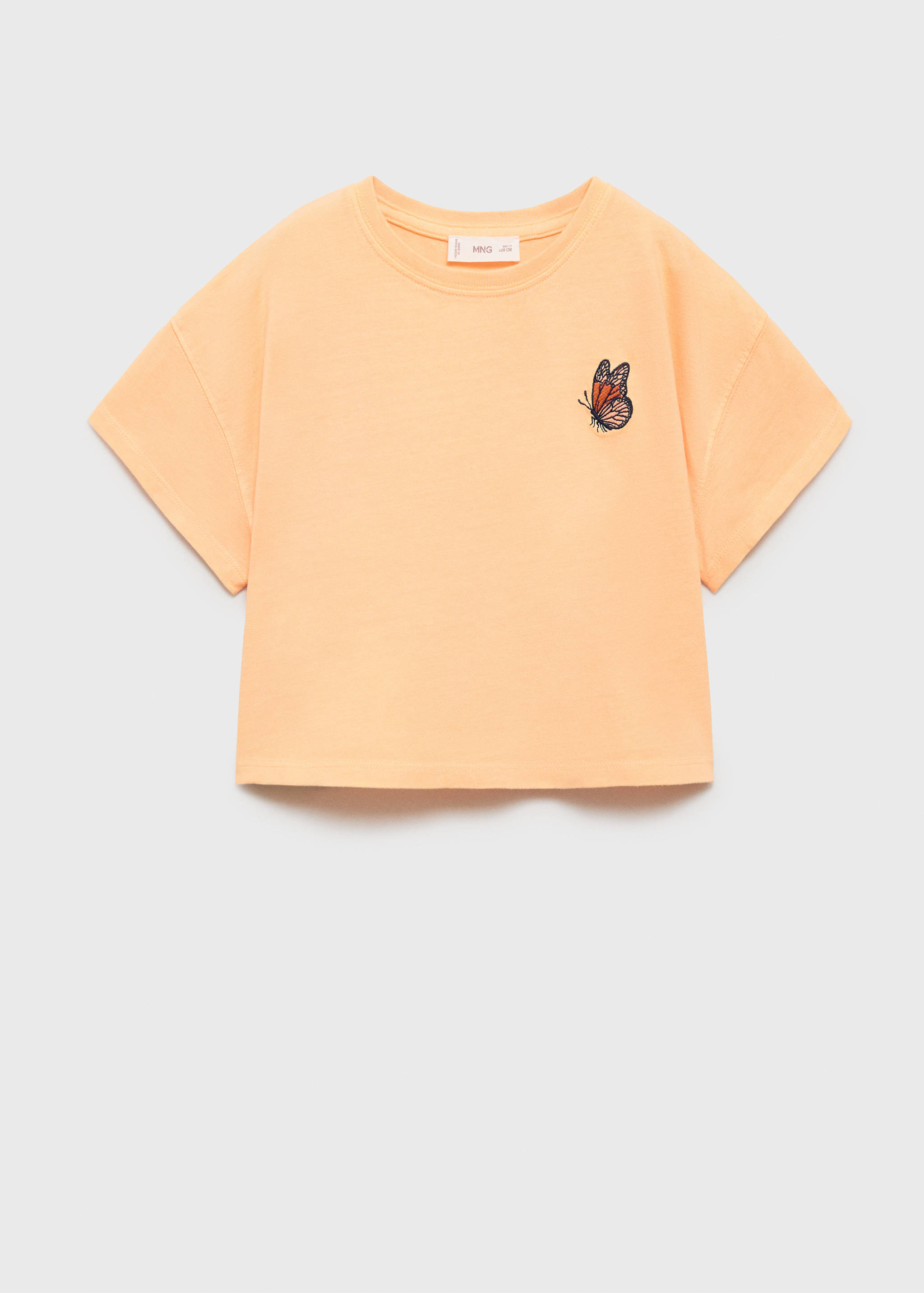 Gemustertes Cropped-T-Shirt - Artikel ohne Model