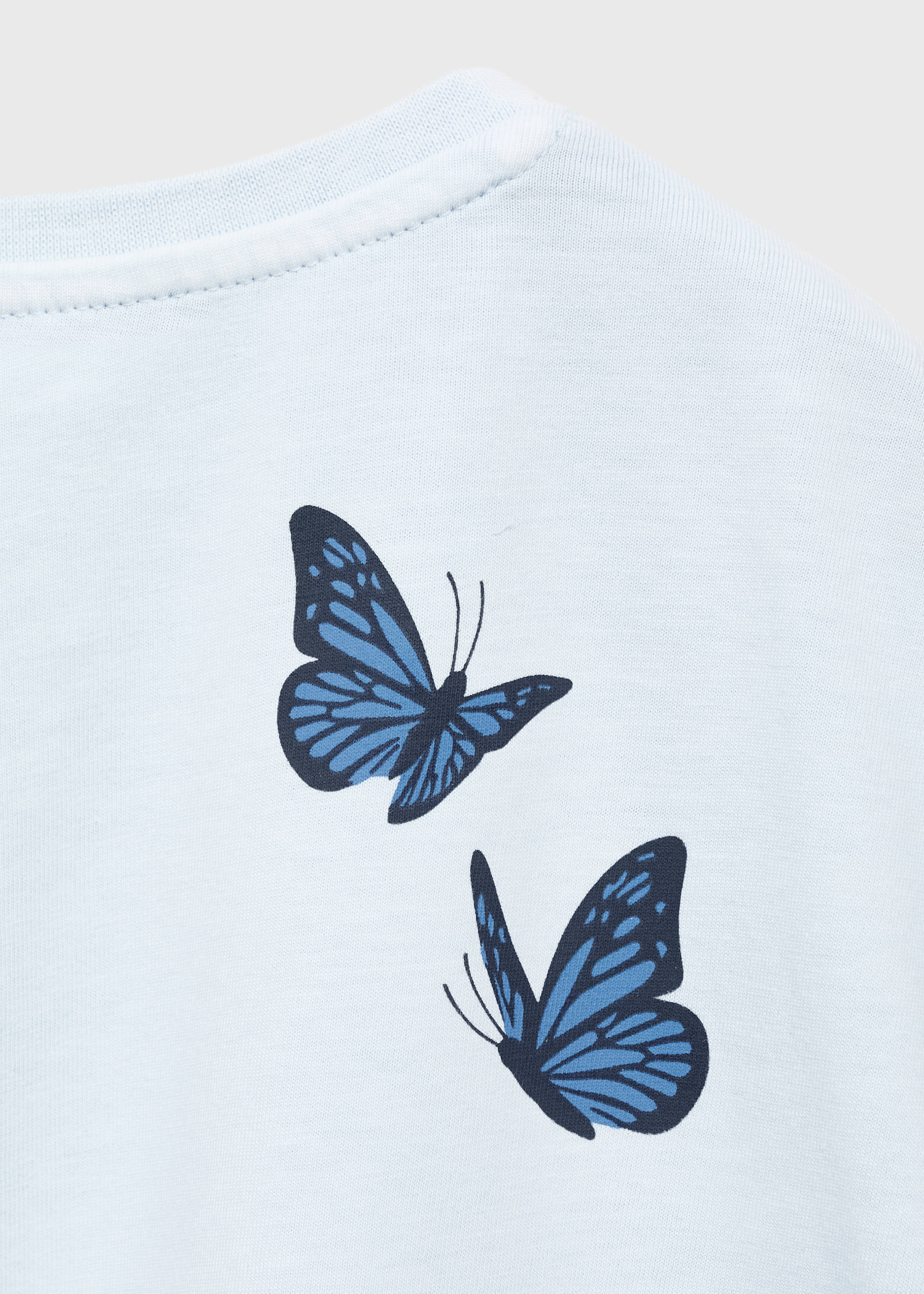 Gemustertes Cropped-T-Shirt - Detail des Artikels 0
