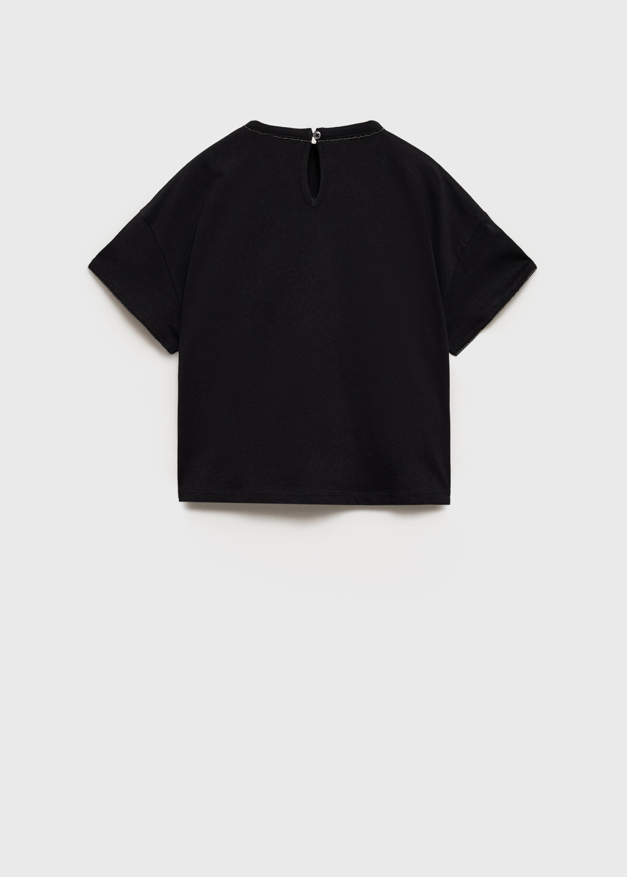 T-shirt détail perles - Verso de l’article