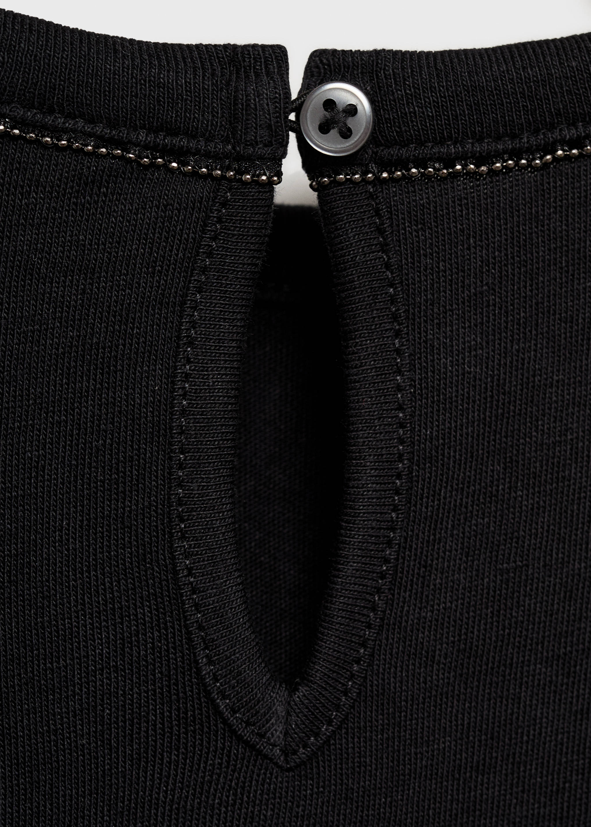 T-shirt détail perles - Détail de l'article 8