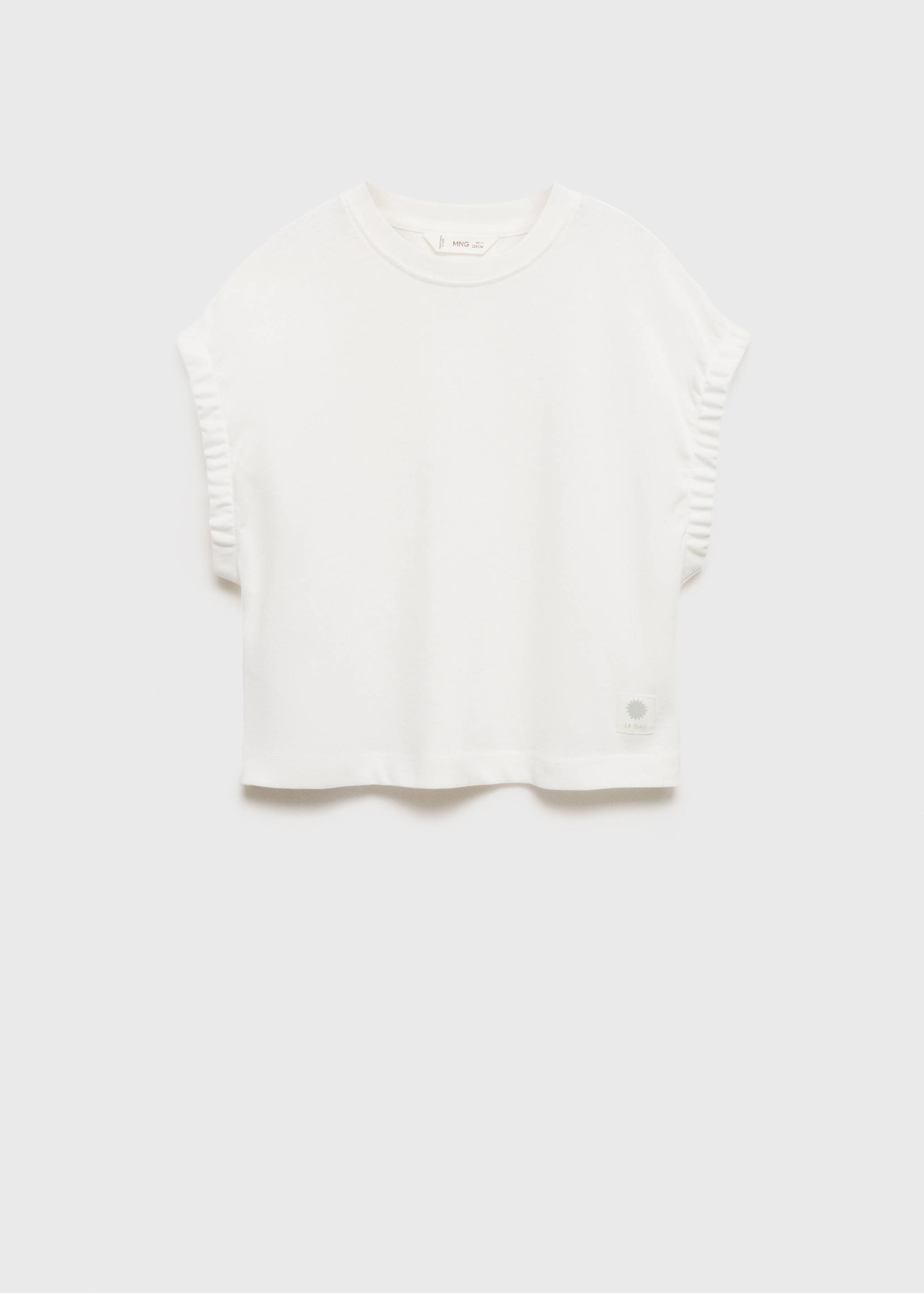 T-shirt manches froncées - Article sans modèle