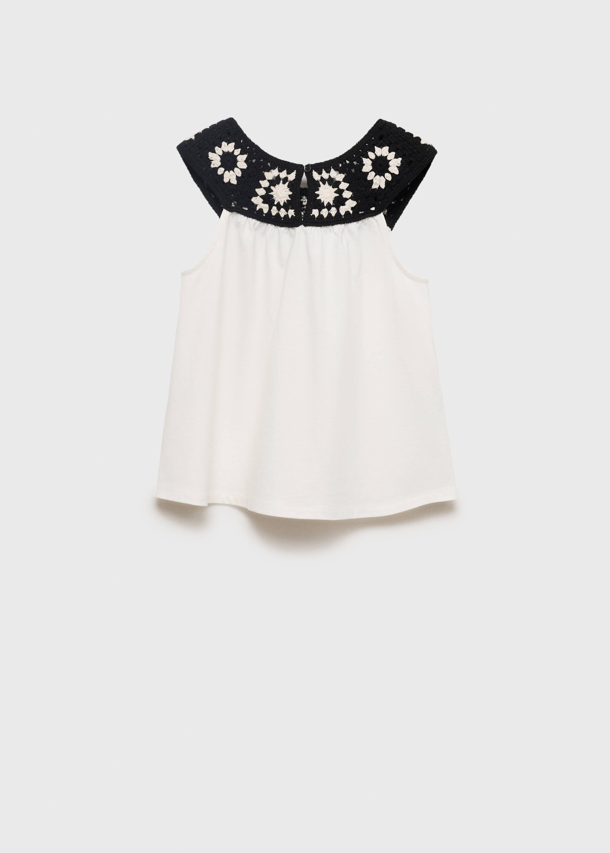 Samarreta ganxet - Revers de l'article