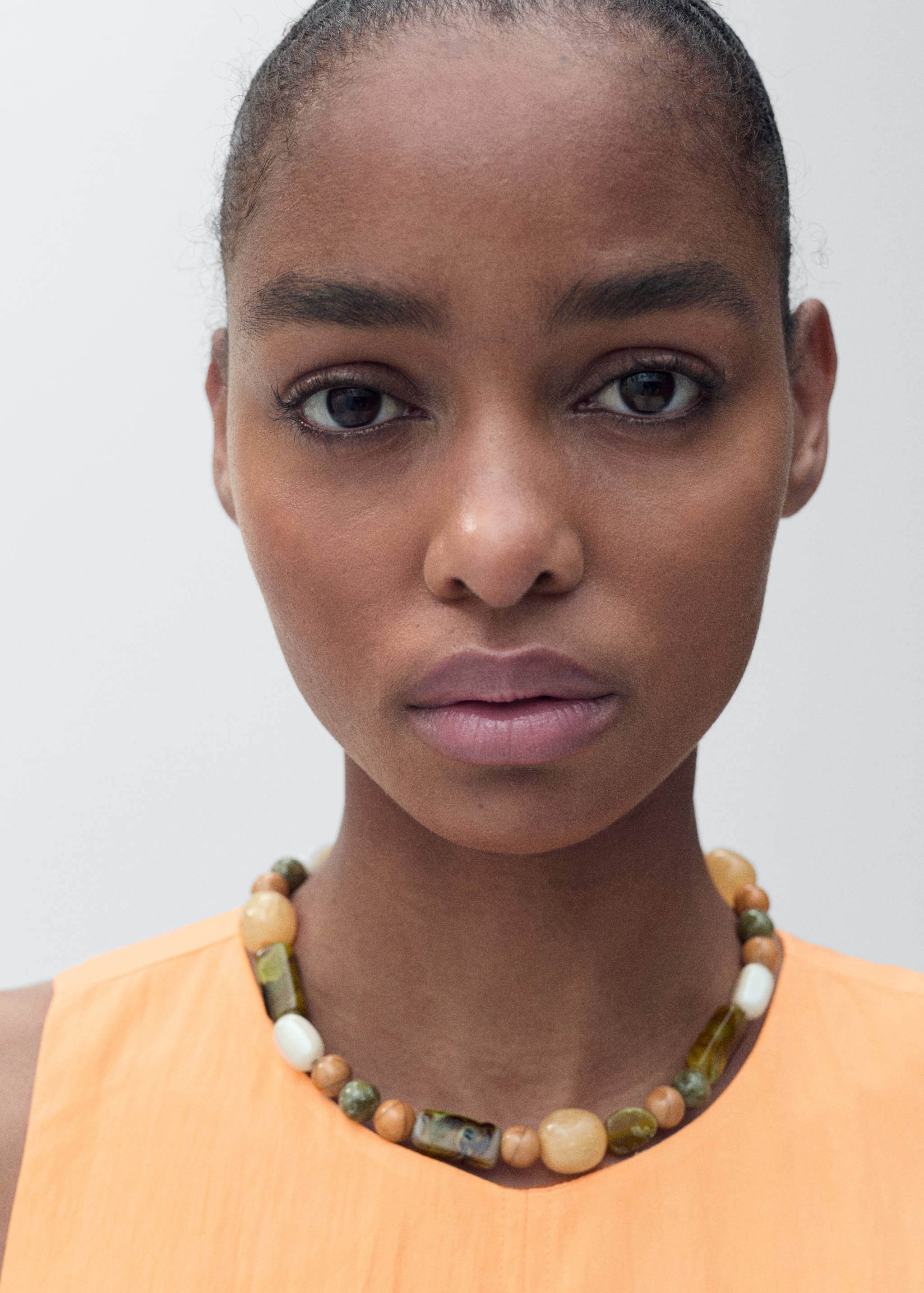 Midi-dress with puffed hem - Details of the article 1