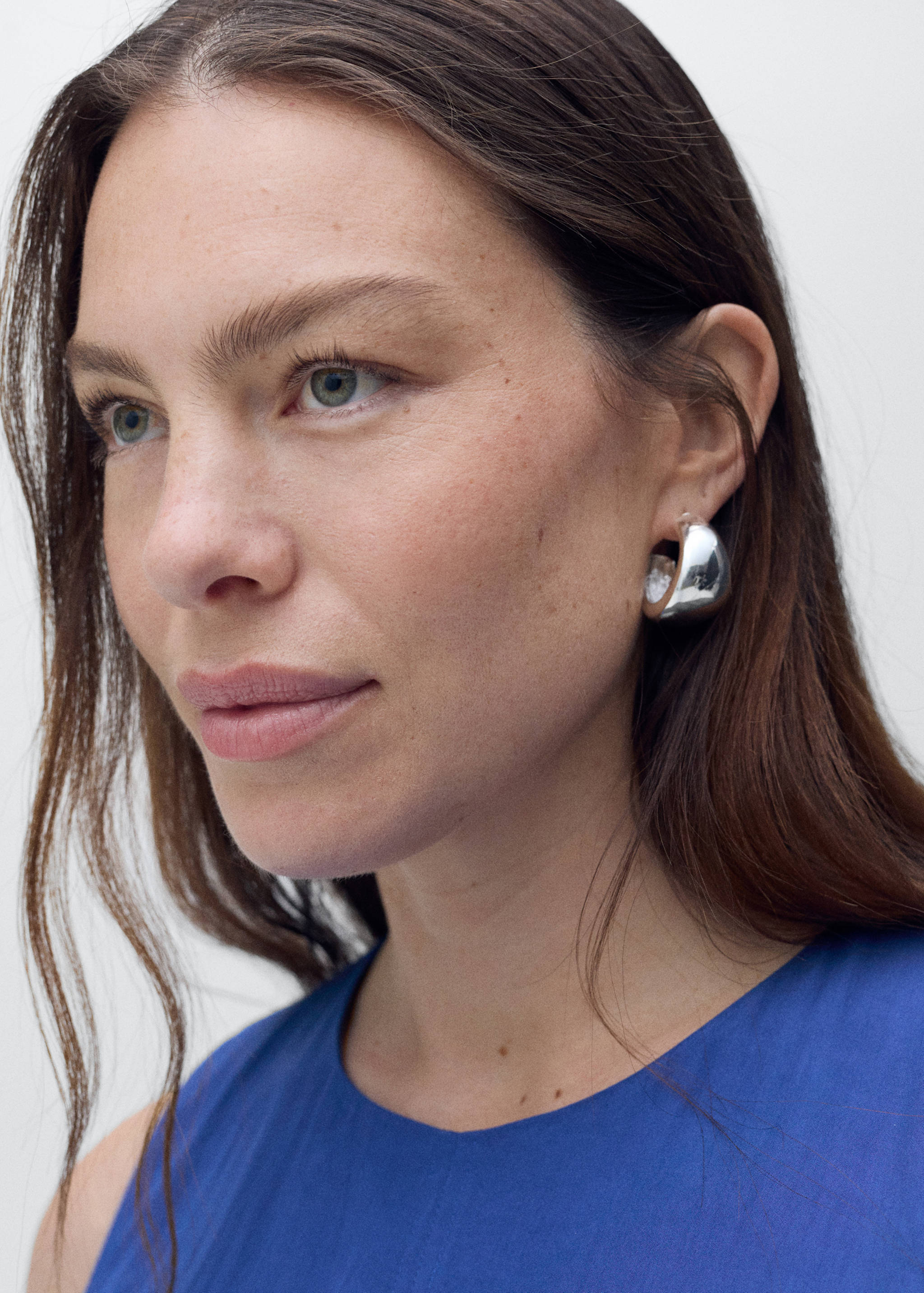 Midi-dress with puffed hem - Details of the article 4