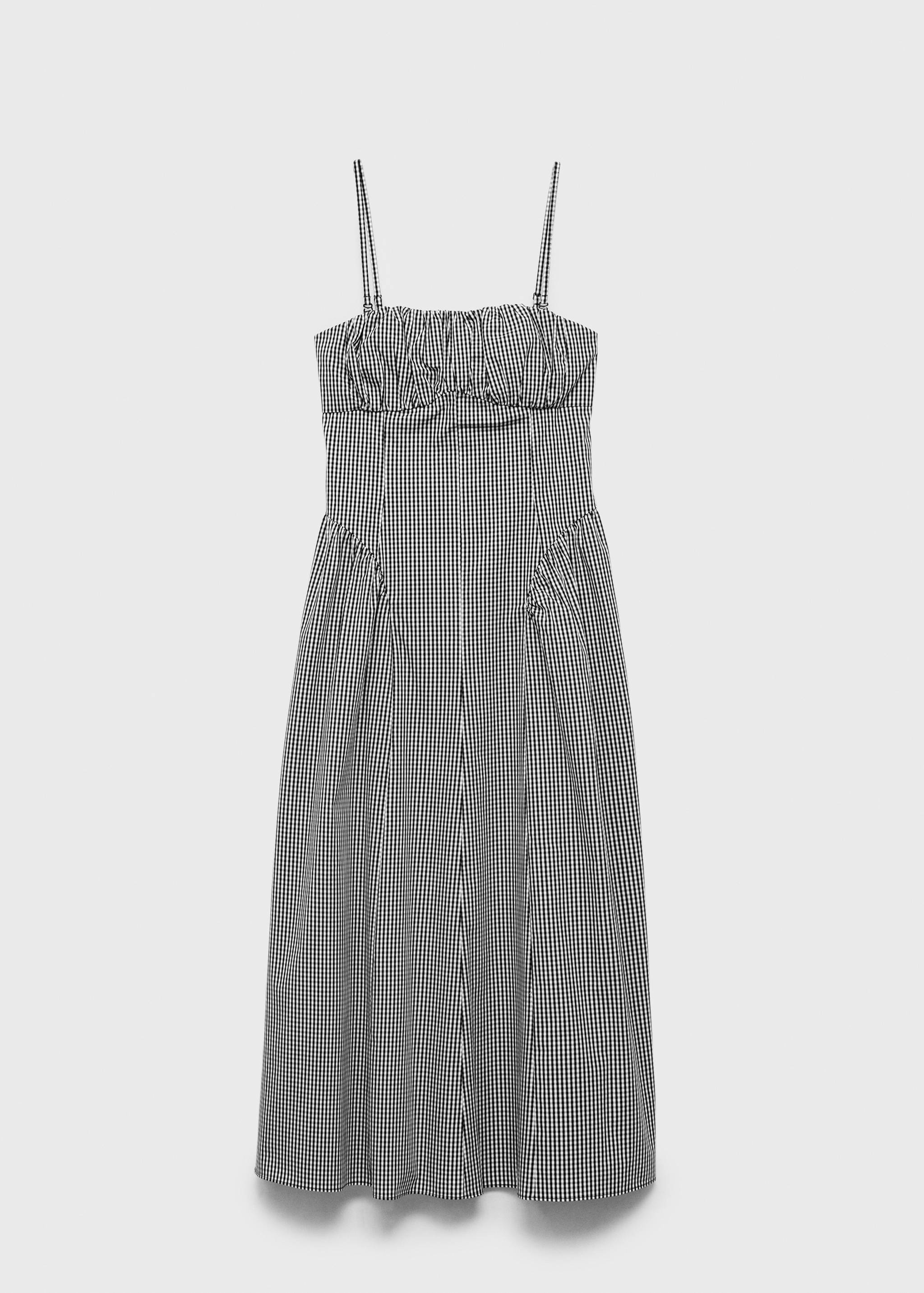 Midikleid mit Vichy-Karo-Muster - Artikel ohne Model
