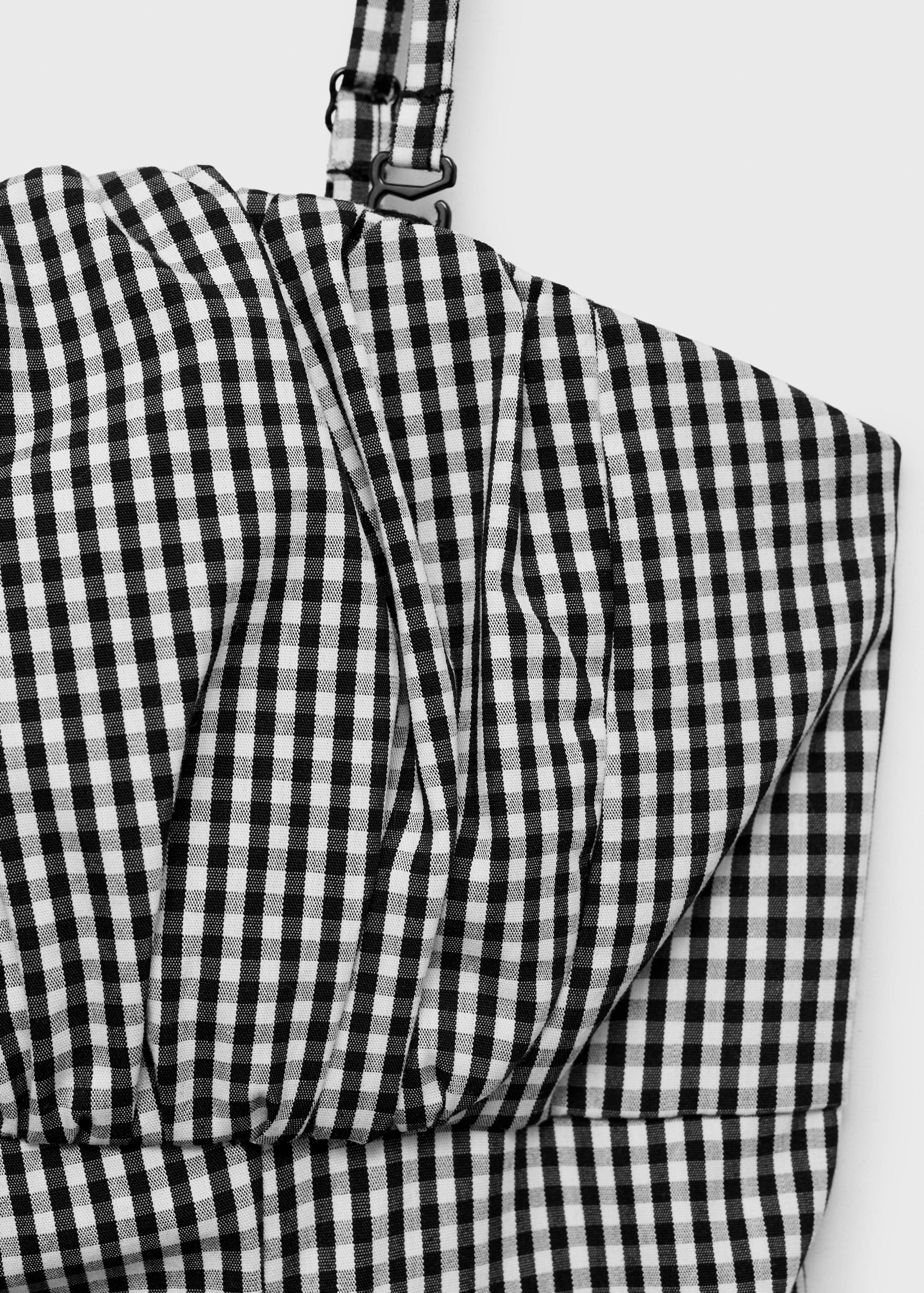 Midikleid mit Vichy-Karo-Muster - Detail des Artikels 8