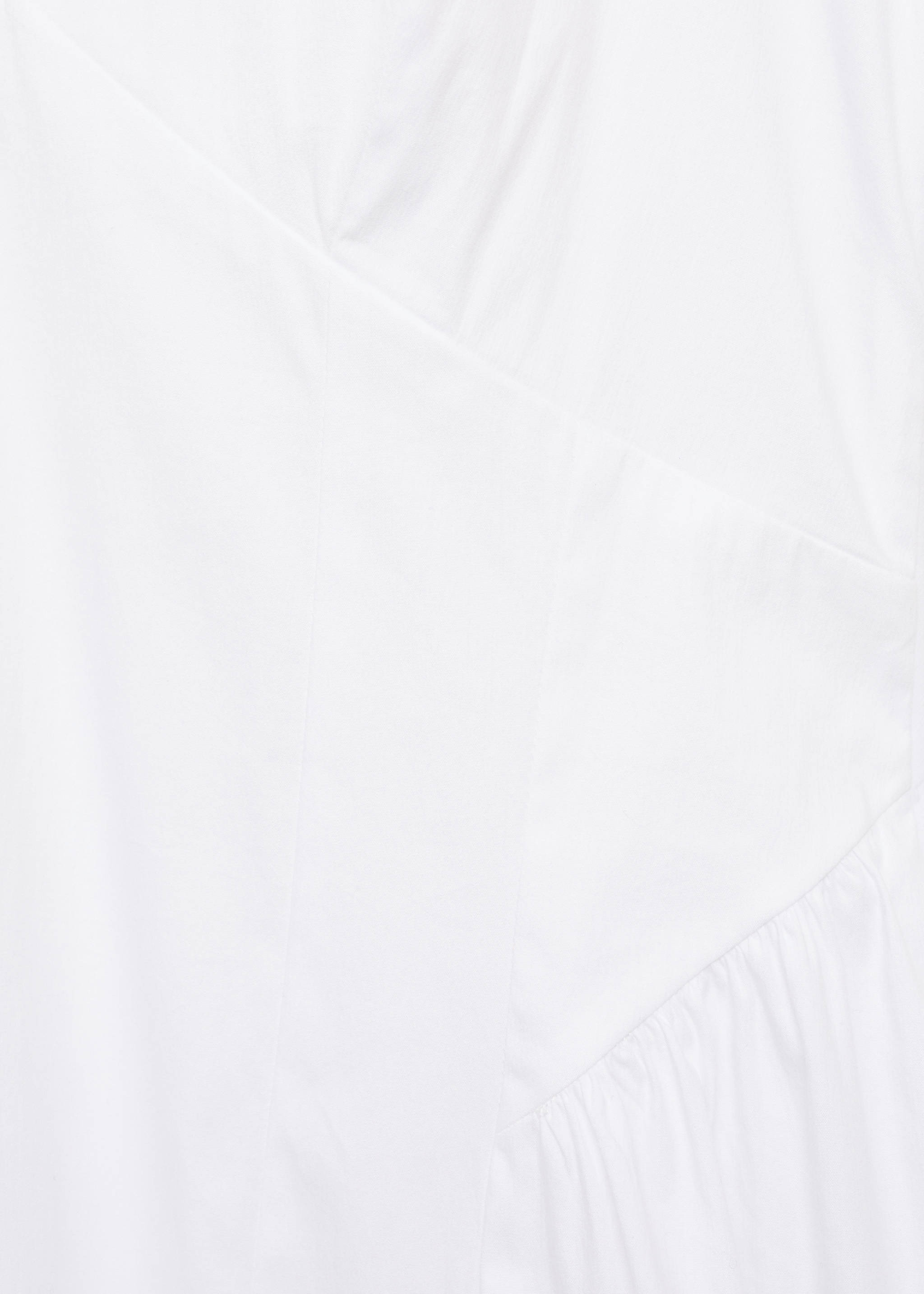 Halter neck cotton midi-dress - Details of the article 0